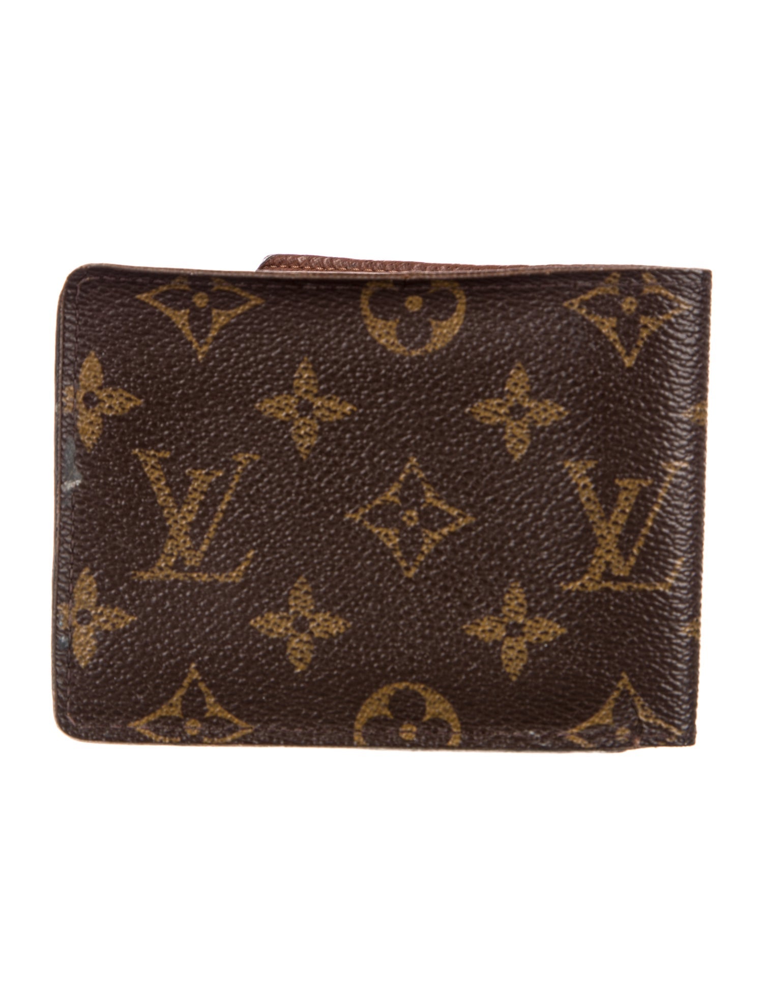 Louis Vuitton LV Monogram Coated Canvas Wallet