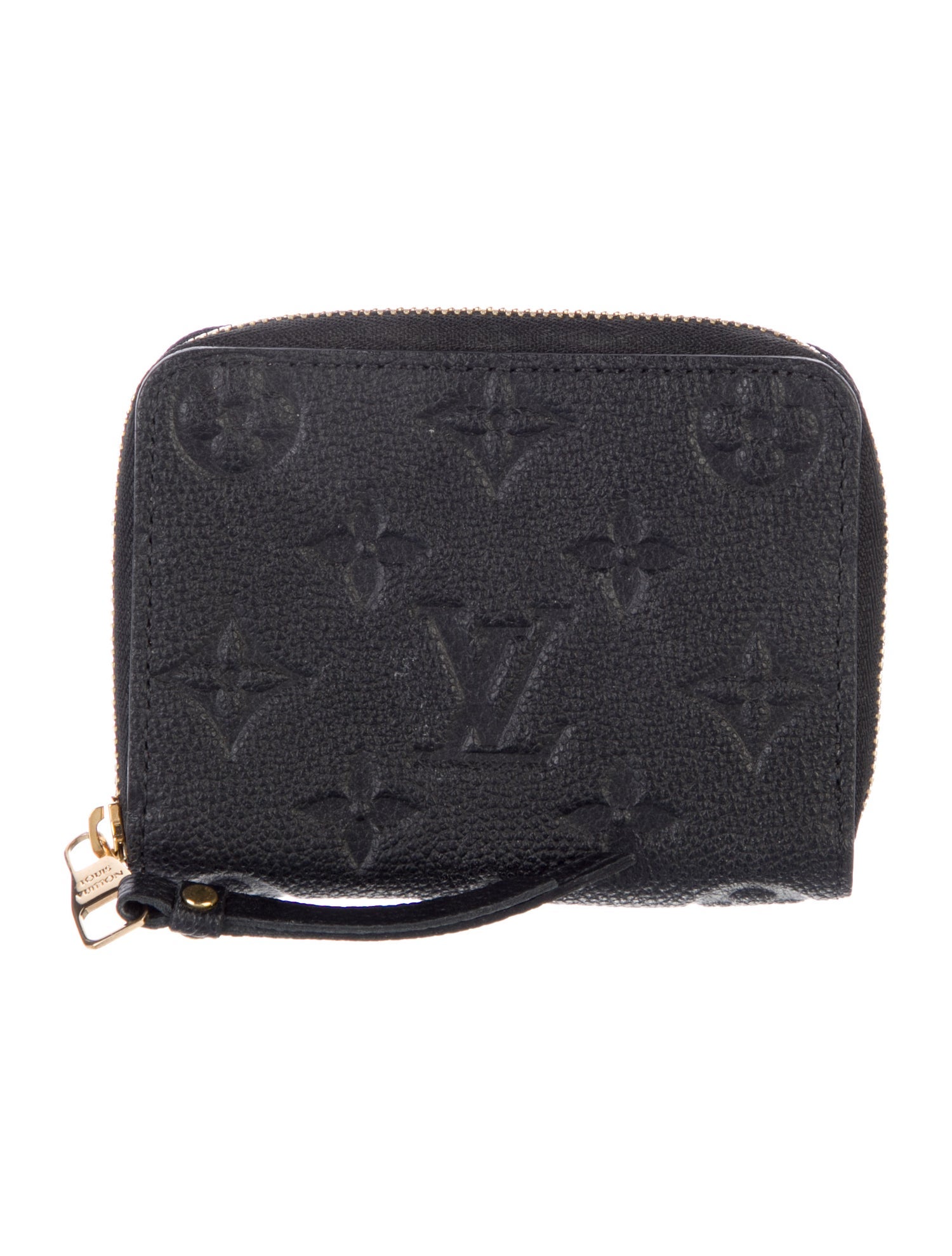 Louis Vuitton LV Monogram Empreinte Leather Zippy Coin Purse