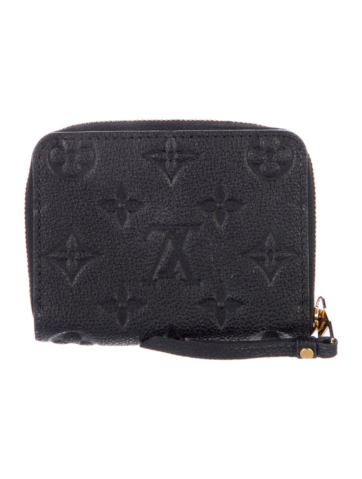 Louis Vuitton LV Monogram Empreinte Leather Zippy Coin Purse