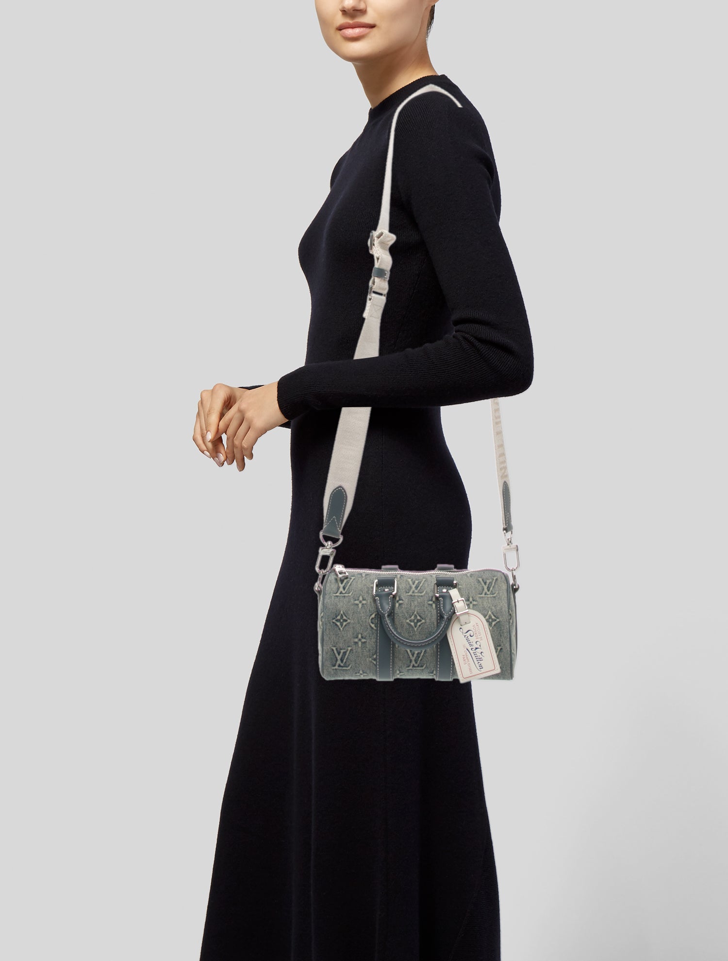 Louis Vuitton Monogram Giant Keepall Bandouliere 25