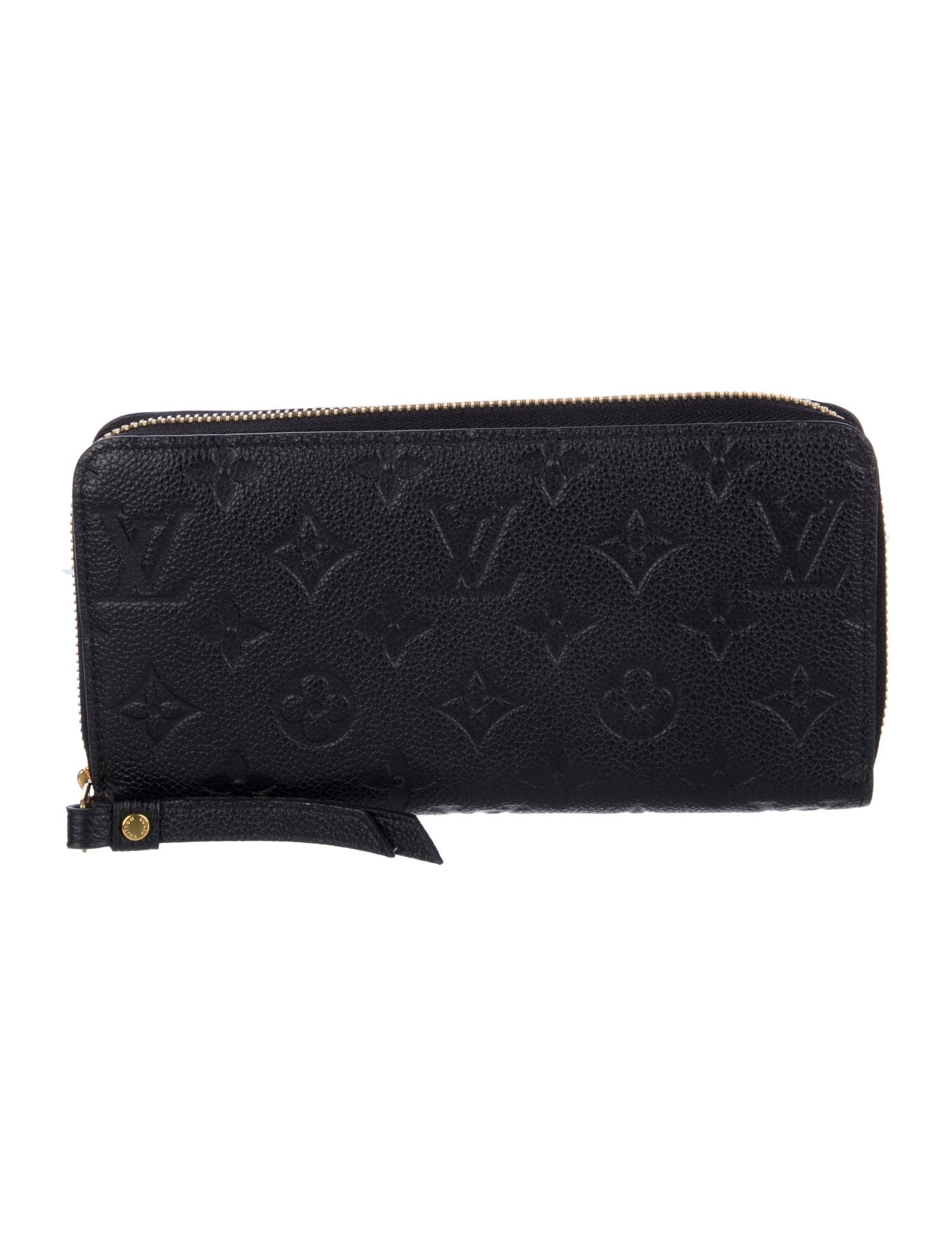 Louis Vuitton LV Monogram Empreinte Leather Zippy Wallet