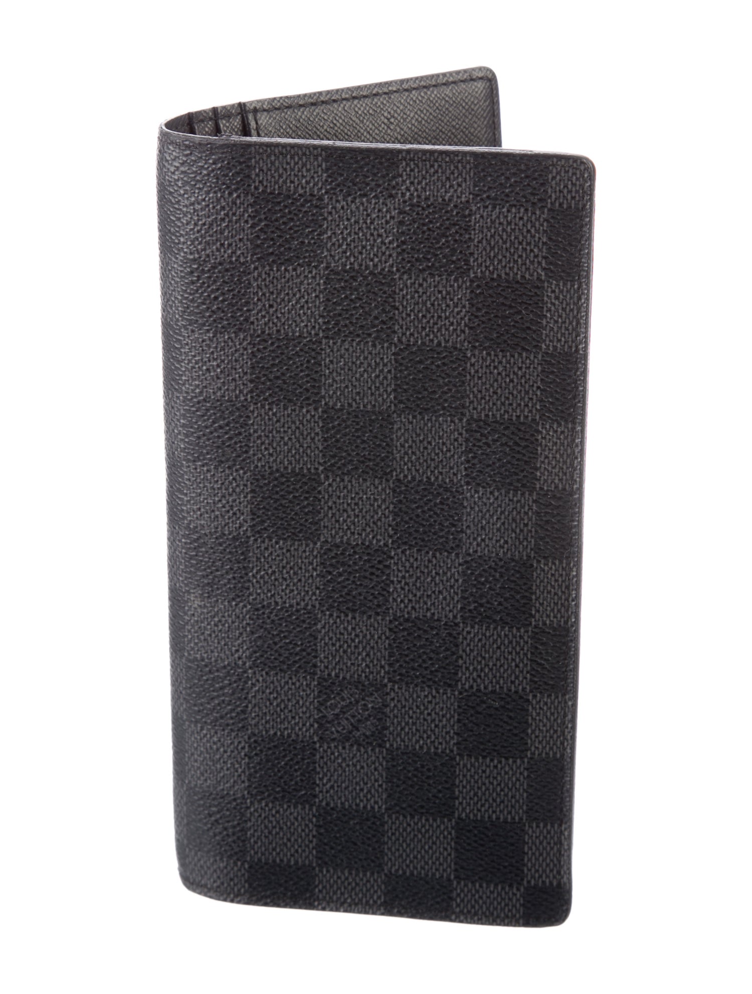 Louis Vuitton Damier Graphite Pattern Coated Canvas Brazza Wallet