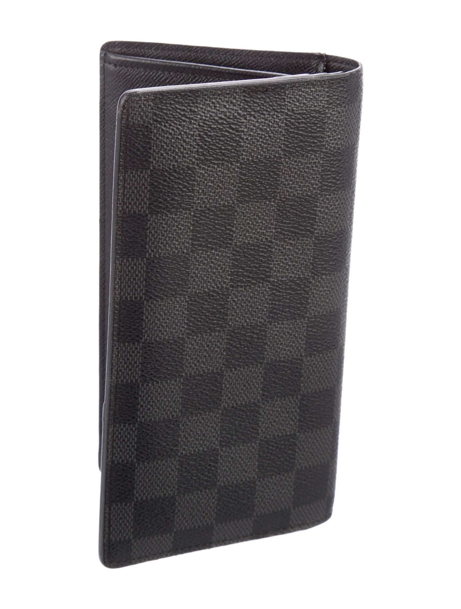Louis Vuitton Damier Graphite Pattern Coated Canvas Brazza Wallet