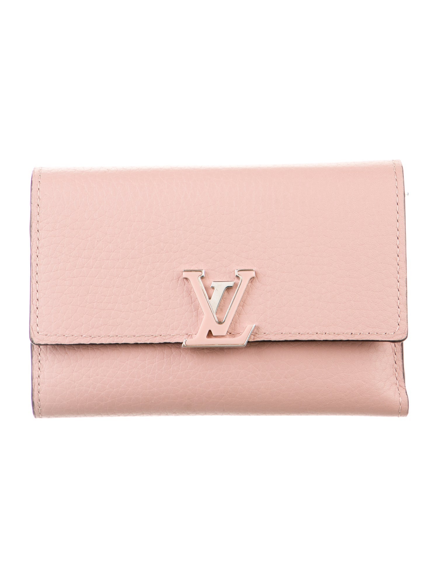 Louis Vuitton Taurillon Leather Capucines Compact Wallet