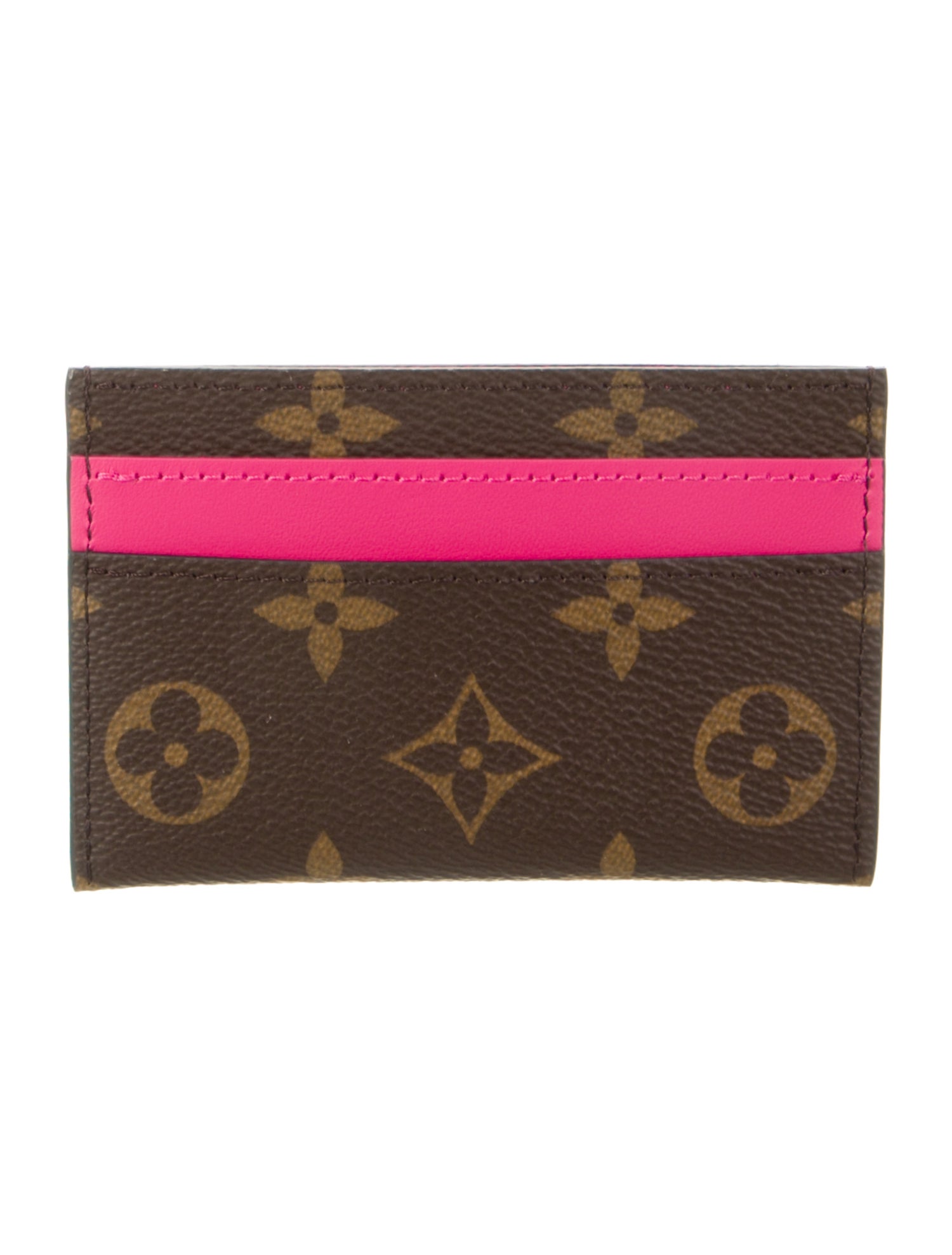 Louis Vuitton LV Monogram Coated Canvas Card Case
