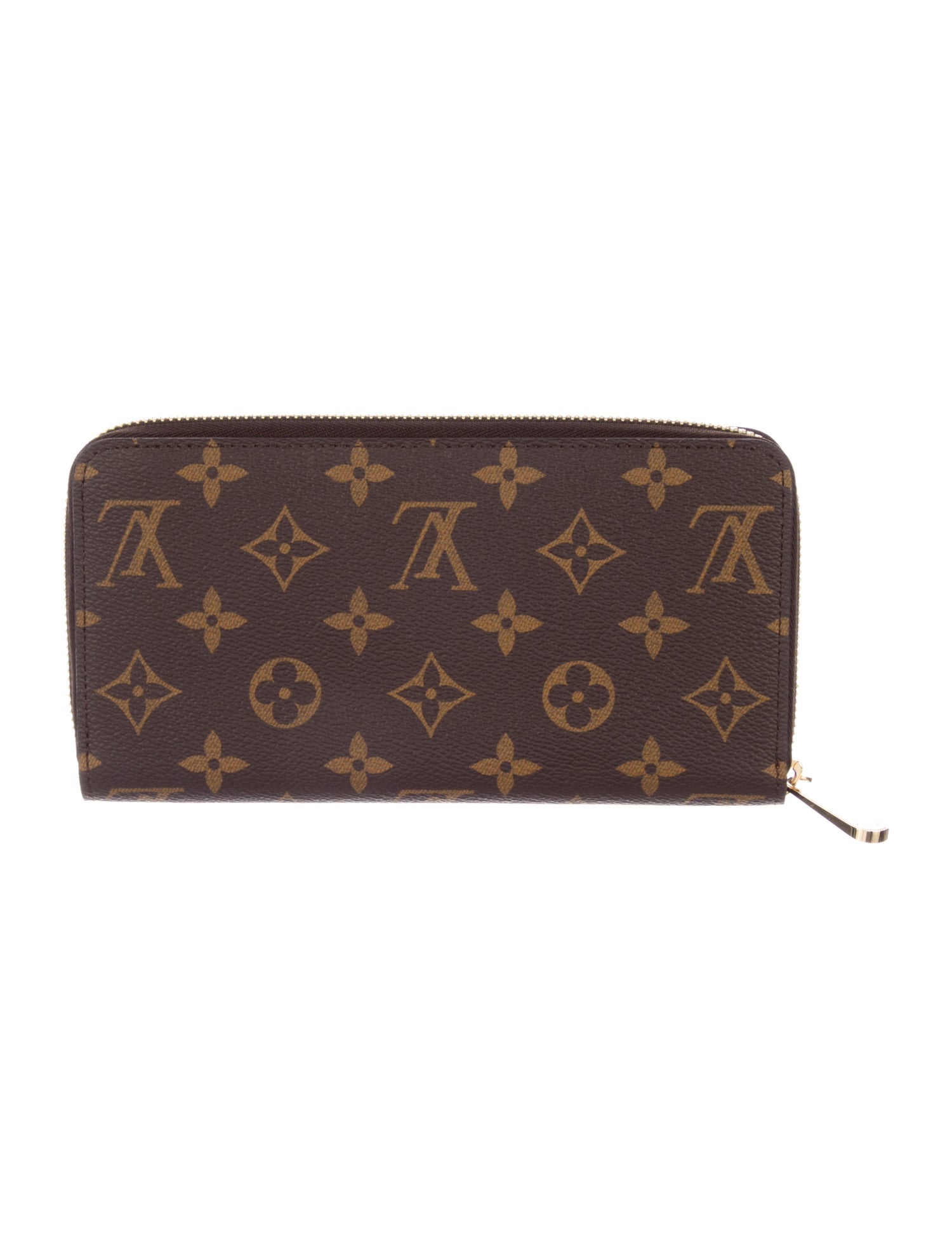 Louis Vuitton LV Monogram Coated Canvas Zippy Wallet w/ Tags