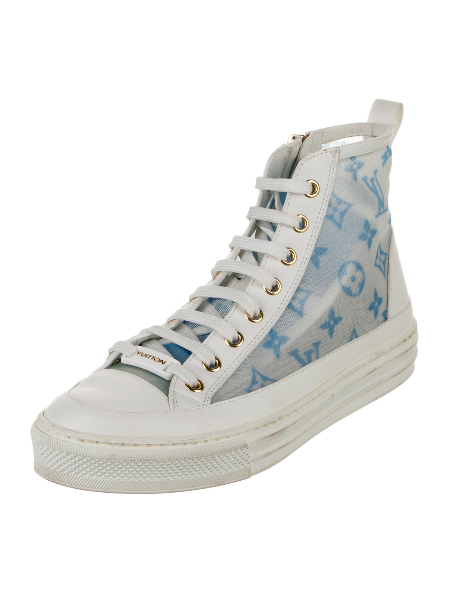 Louis Vuitton LV Monogram Leather Sneakers