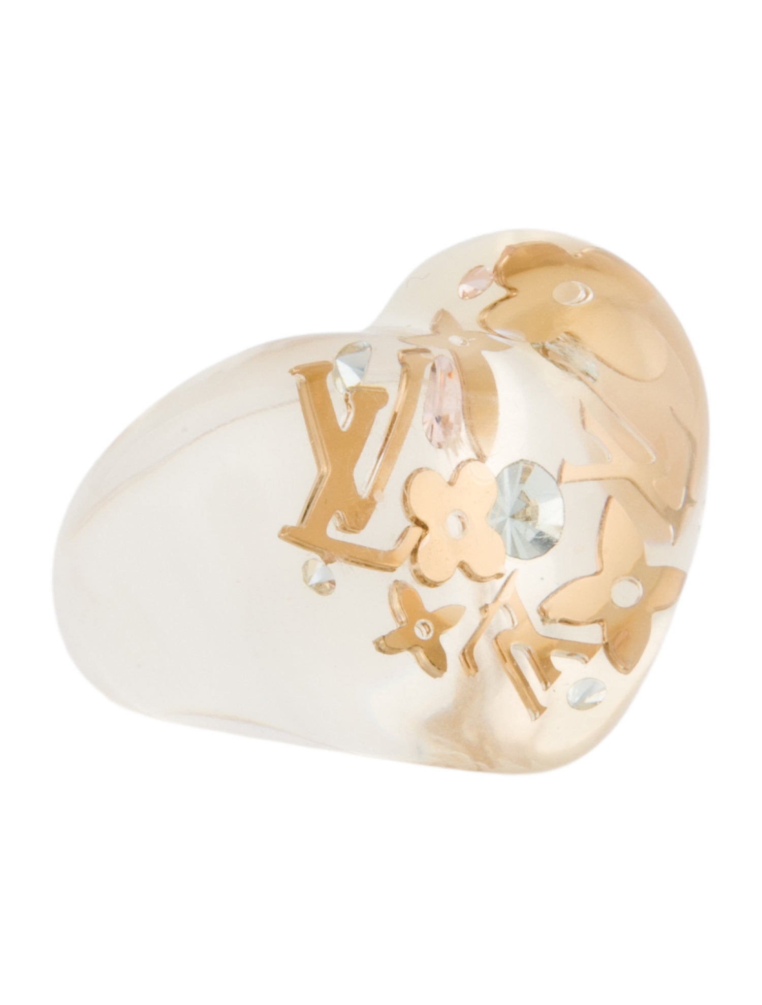 Louis Vuitton Heart Inclusion Ring