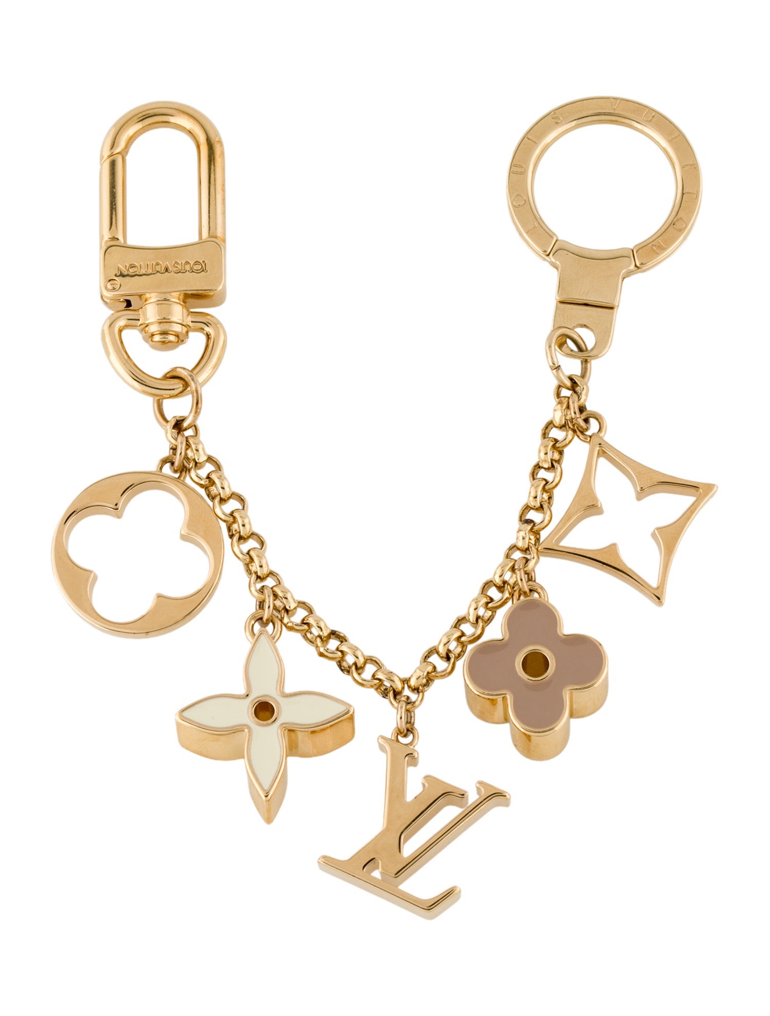 Louis Vuitton Fleur De Monogram Bag Charm & Key Holder