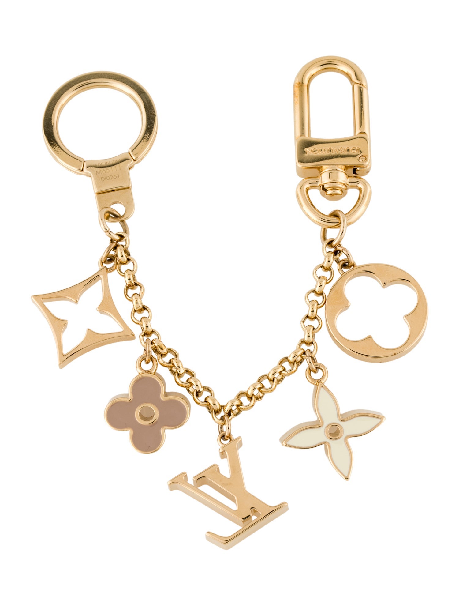 Louis Vuitton Fleur De Monogram Bag Charm & Key Holder