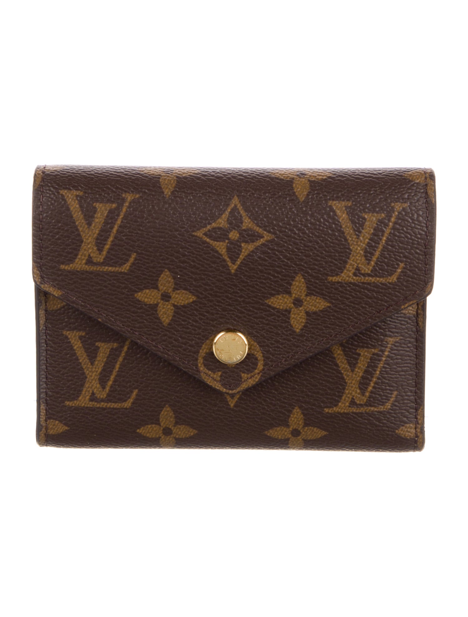 Louis Vuitton LV Monogram Coated Canvas Victorine Wallet