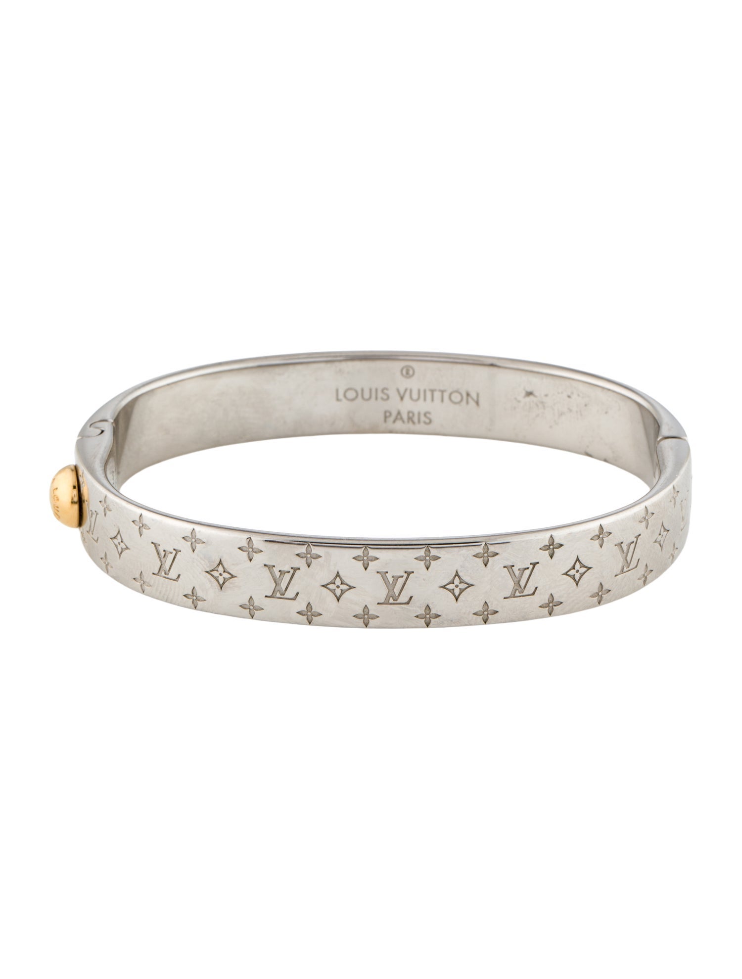 Louis Vuitton Nanogram Cuff Bracelet