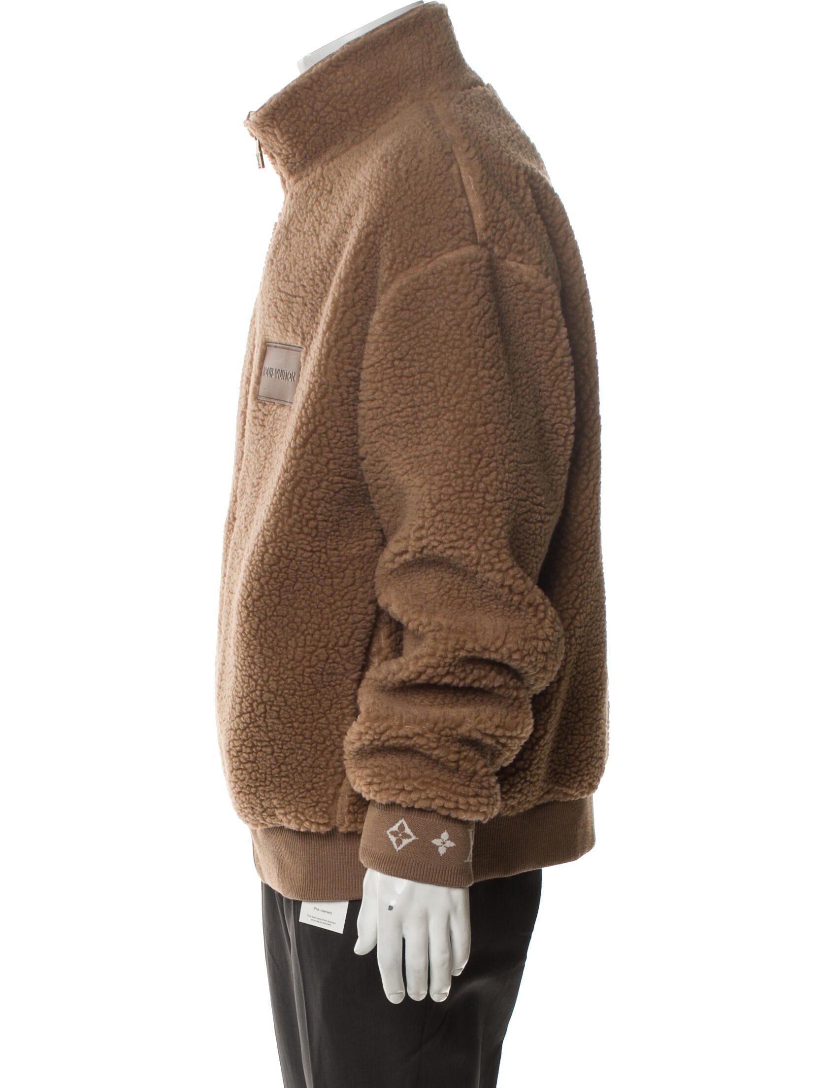 Louis Vuitton 2025 Teddy Fleece Bomber Jacket