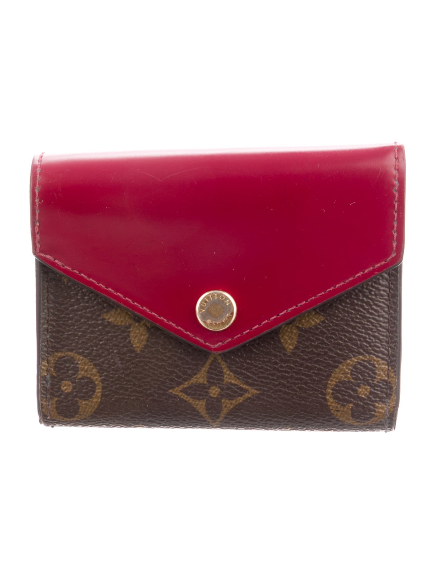 Louis Vuitton LV Monogram Coated Canvas Zoé Wallet