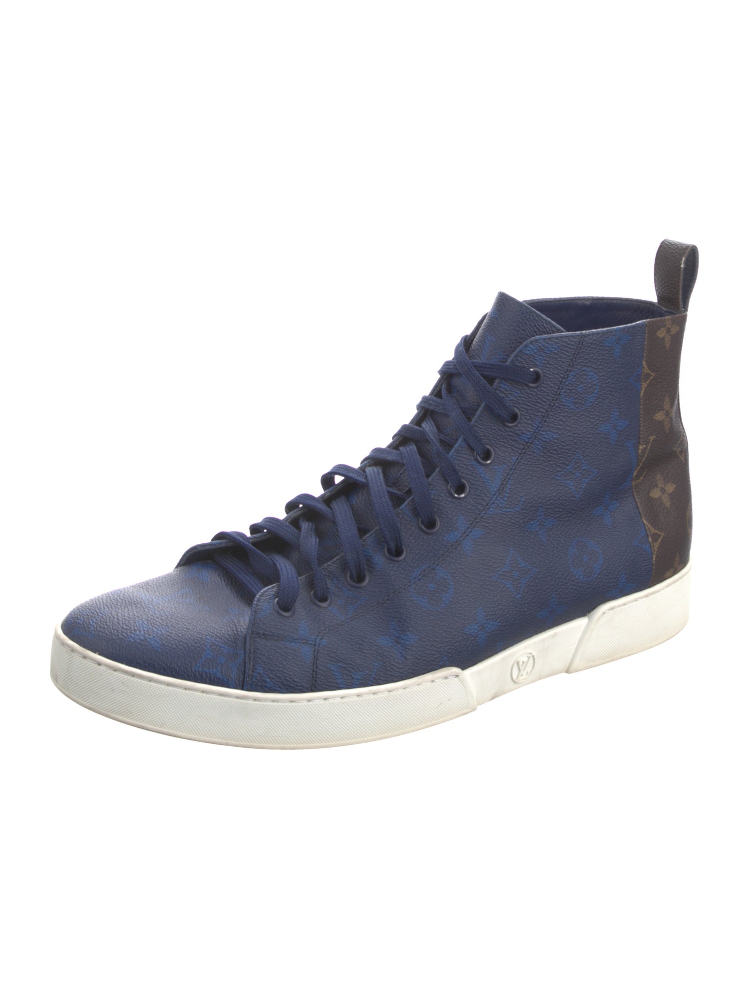 Louis Vuitton LV Monogram Leather Sneakers