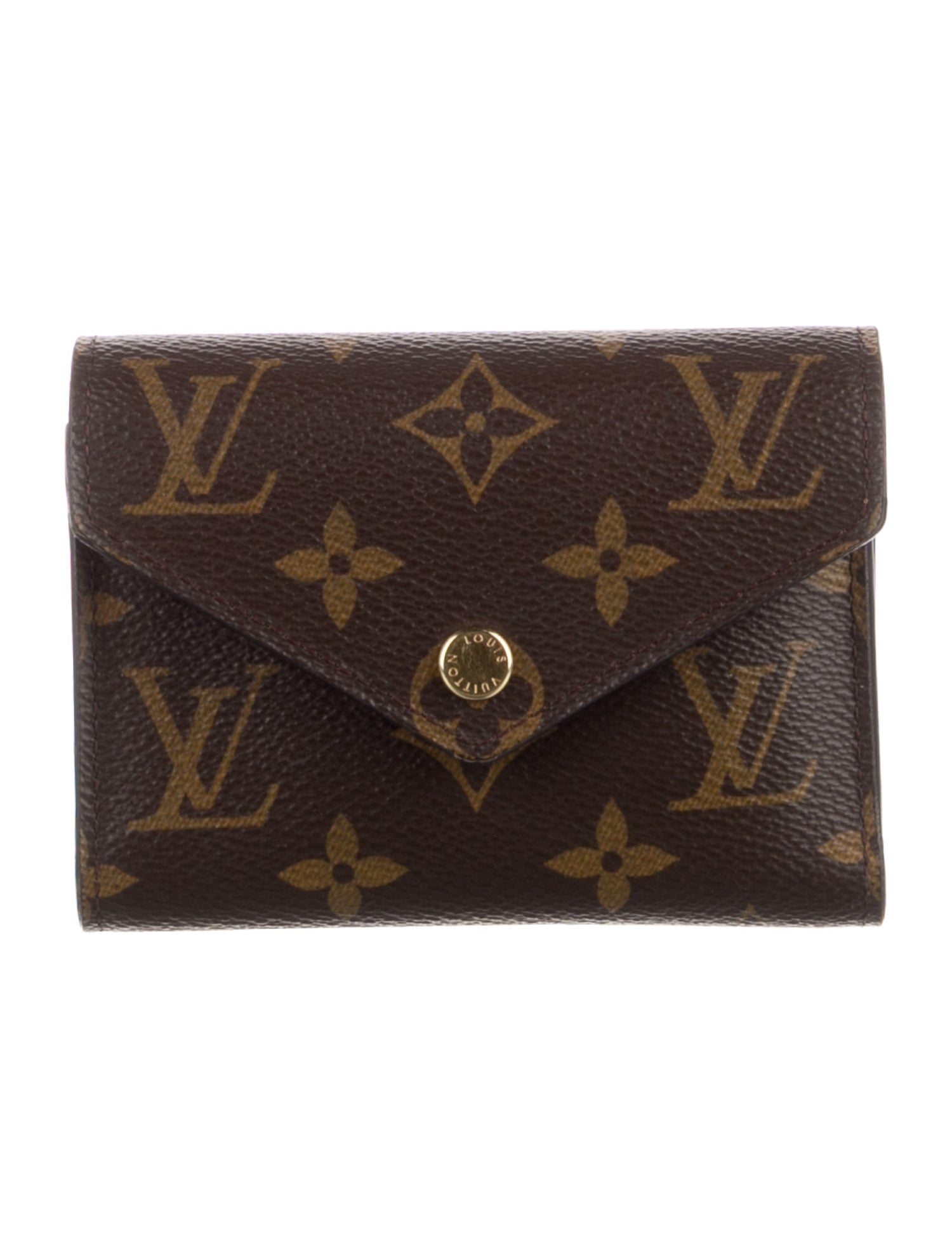 Louis Vuitton LV Monogram Coated Canvas Victorine Wallet