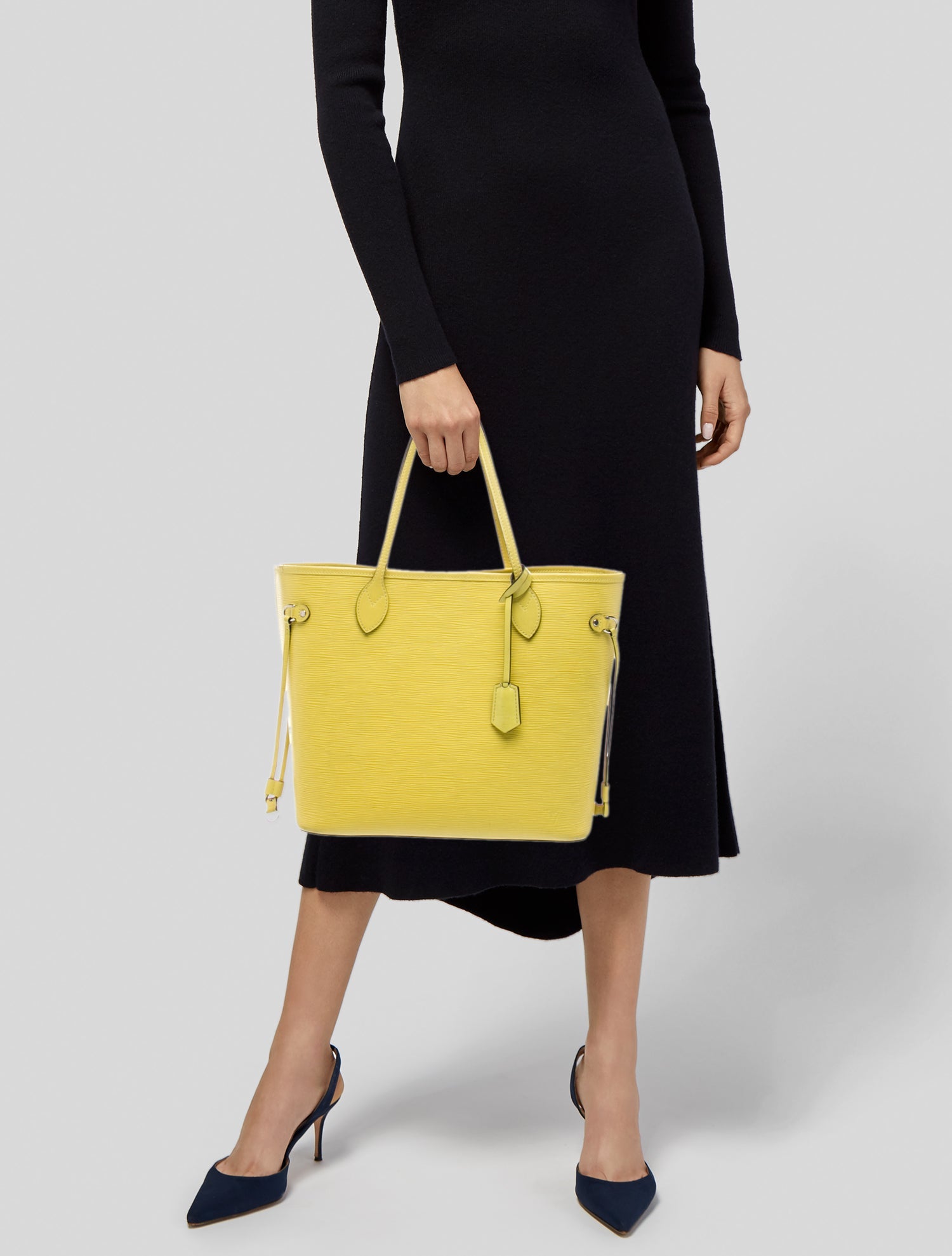 Louis Vuitton Epi Leather Neverfull w/Pouch MM