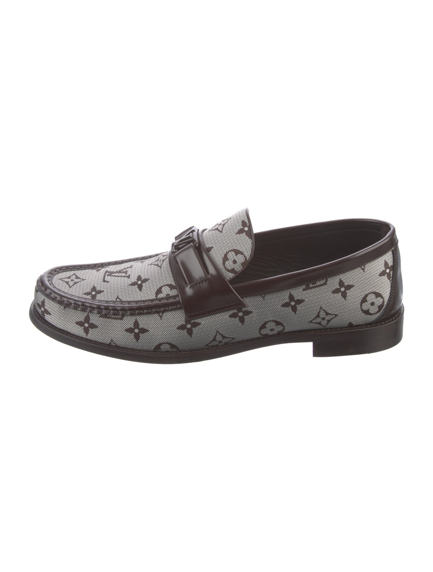Louis Vuitton LV Monogram Canvas Loafers