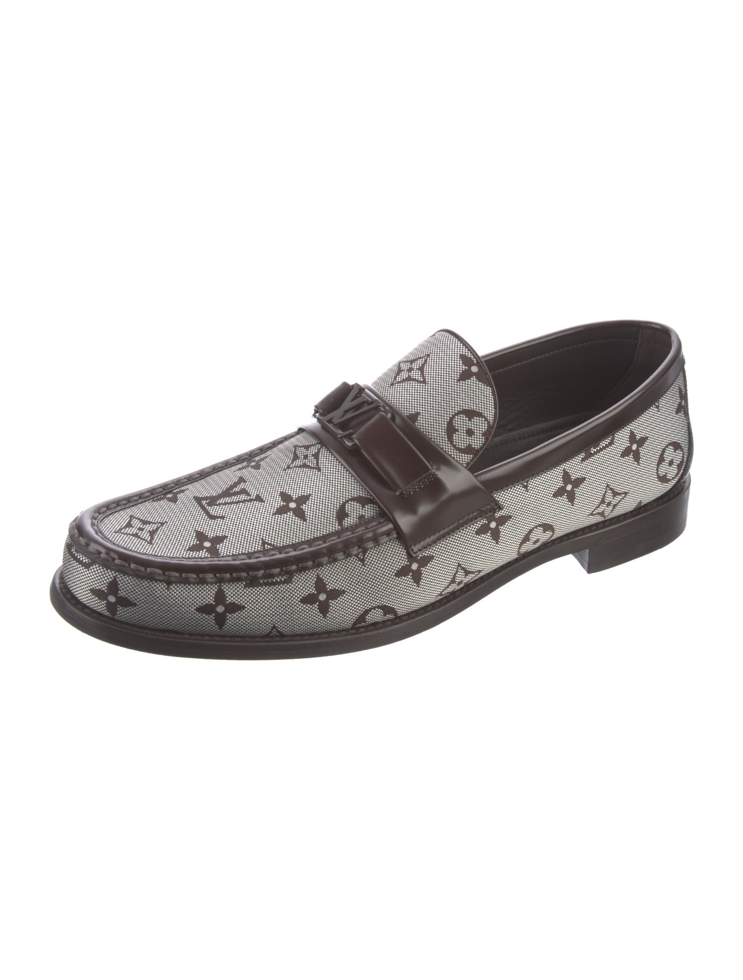 Louis Vuitton LV Monogram Canvas Loafers