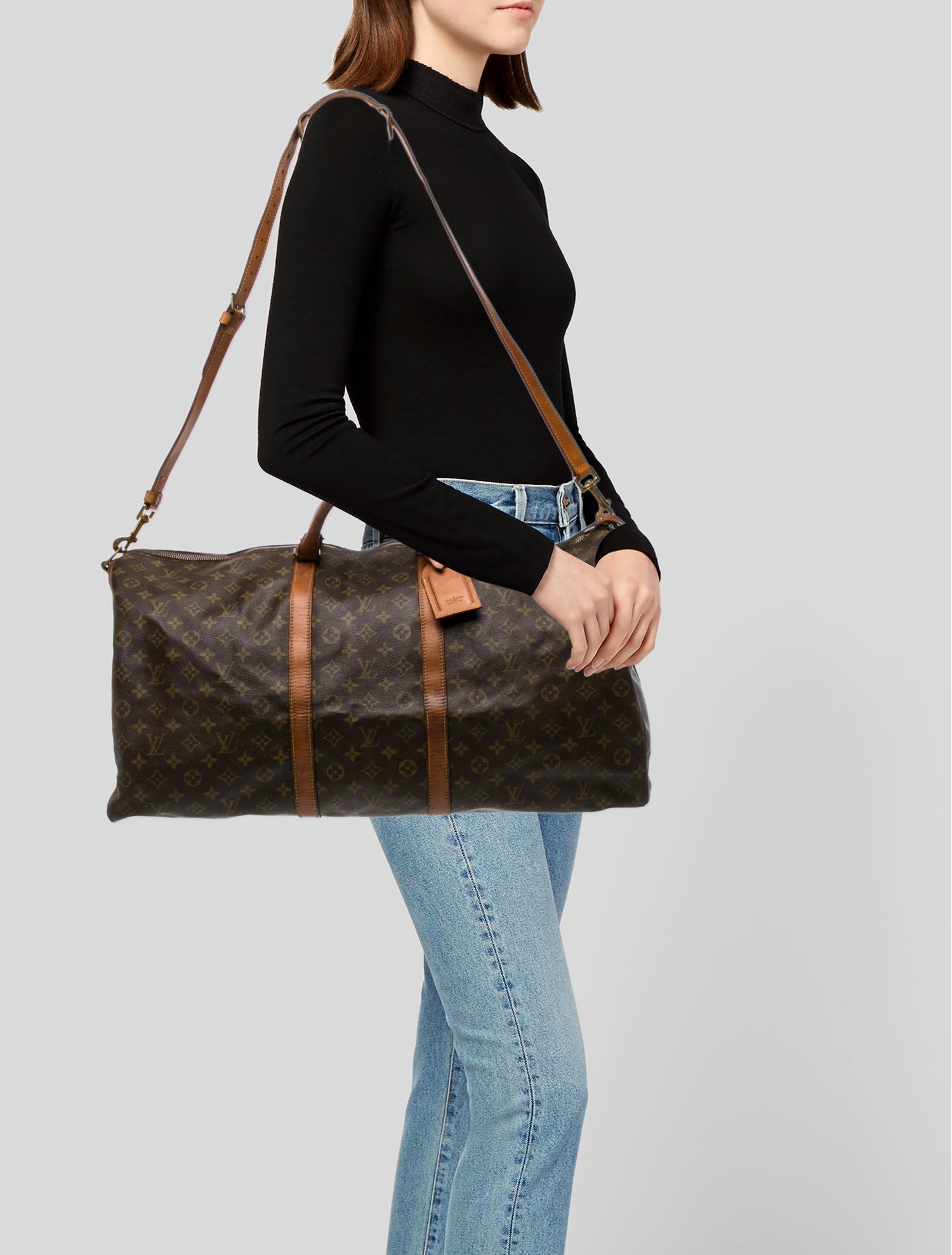 Louis Vuitton LV Monogram Keepall Bandouliere 60