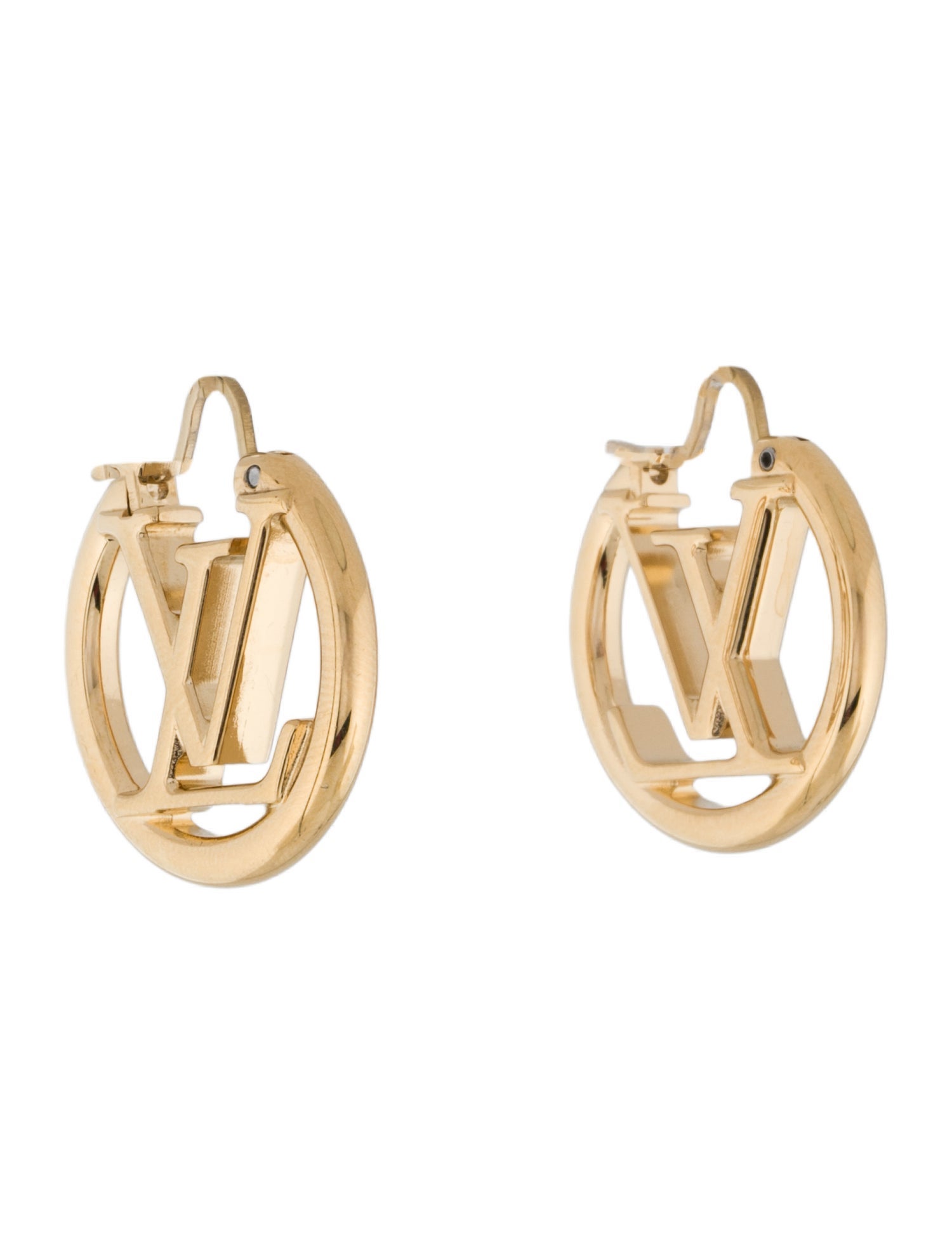 Louis Vuitton Louise PM Hoop Earrings