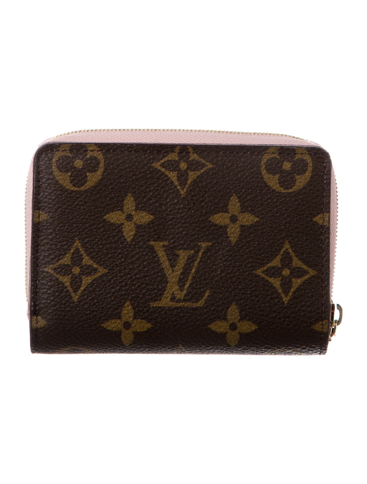 Louis Vuitton LV Monogram Coated Canvas Zippy Coin Purse