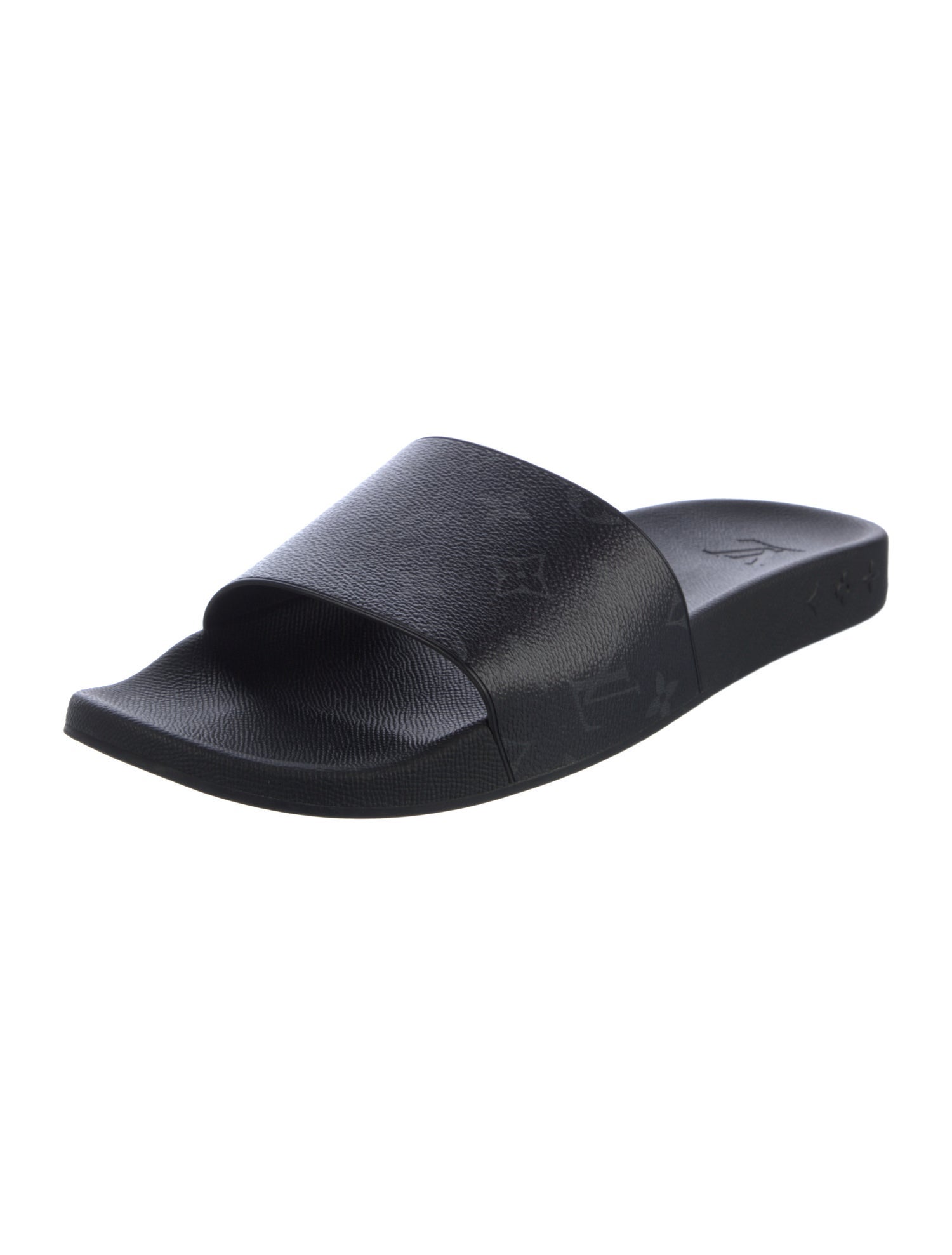 Louis Vuitton LV Monogram Rubber Slides