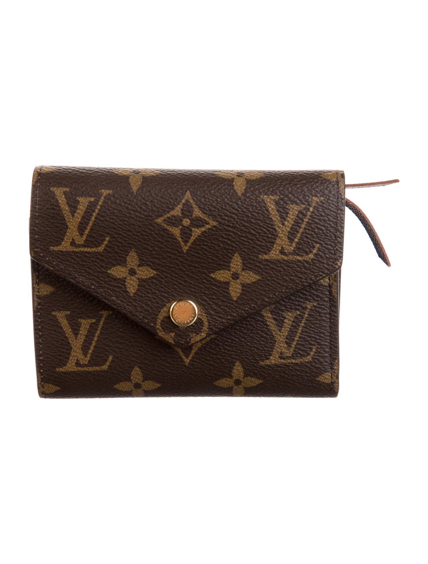 Louis Vuitton LV Monogram Coated Canvas Victorine Wallet