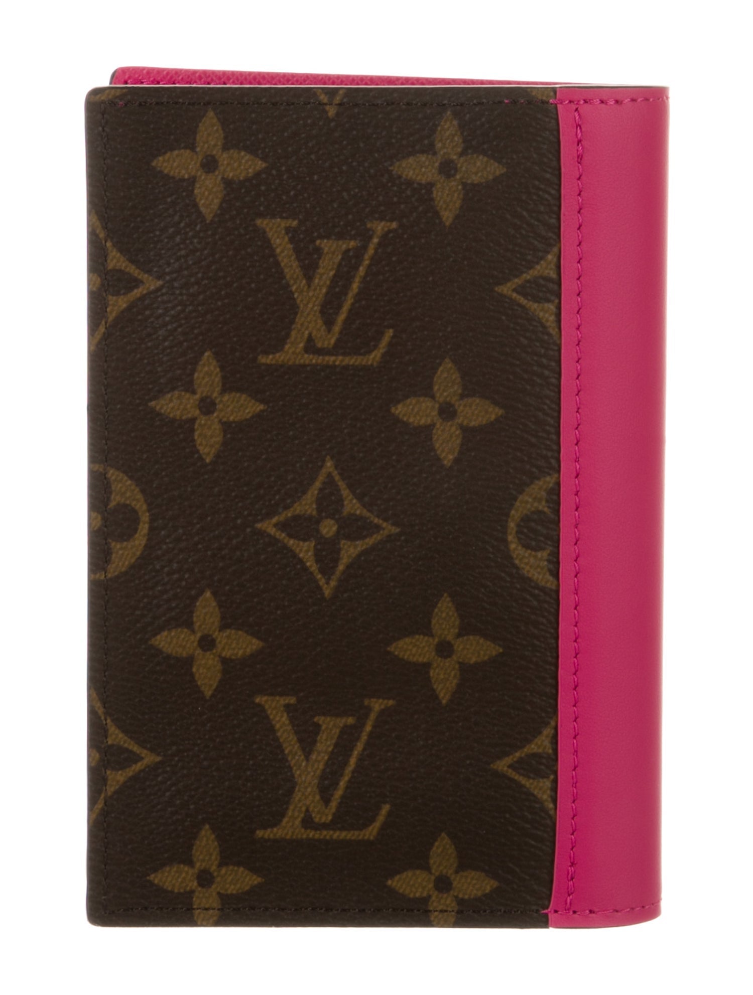 Louis Vuitton LV Monogram Coated Canvas Brazza Wallet w/ Tags