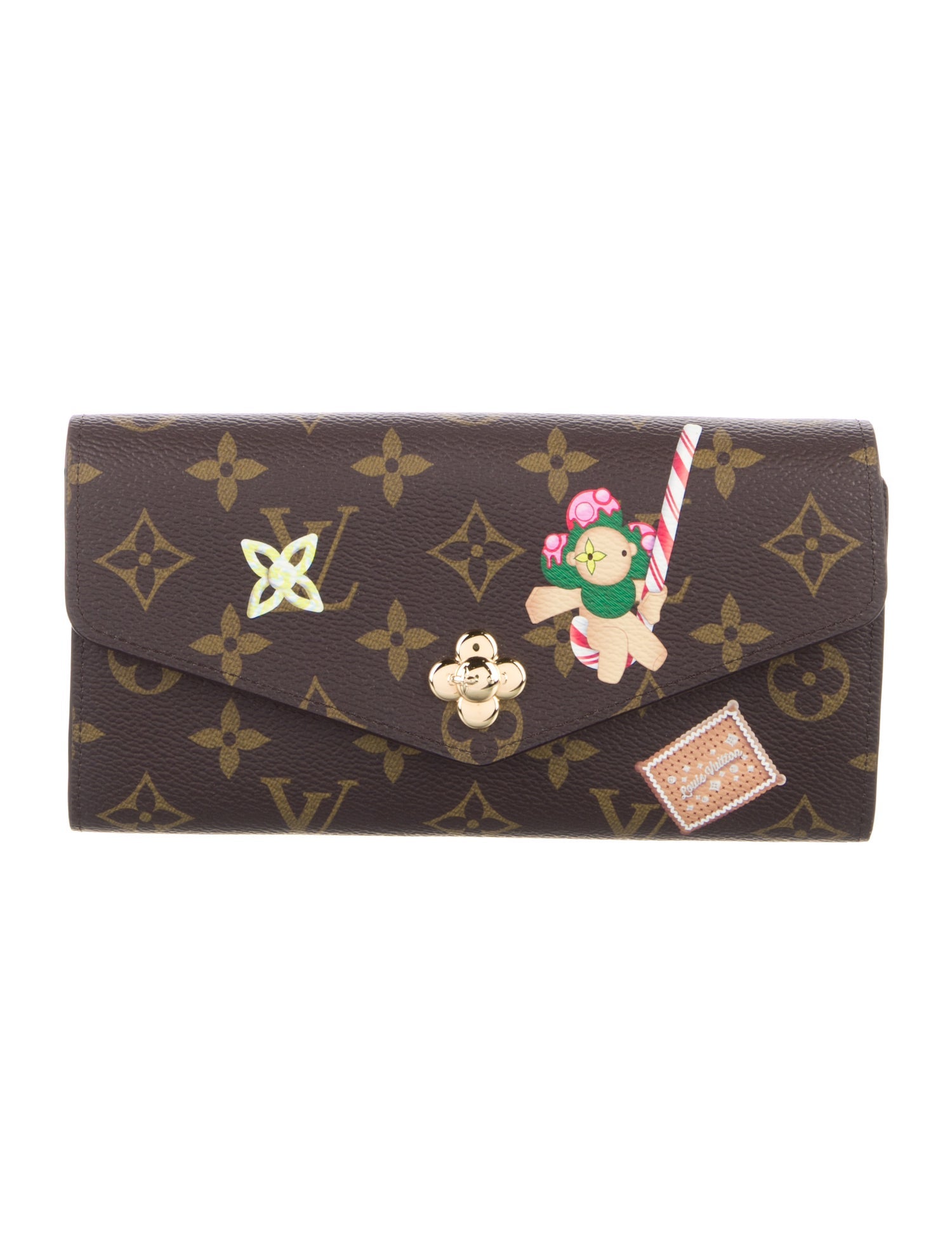 Louis Vuitton LV Monogram Sarah Wallet