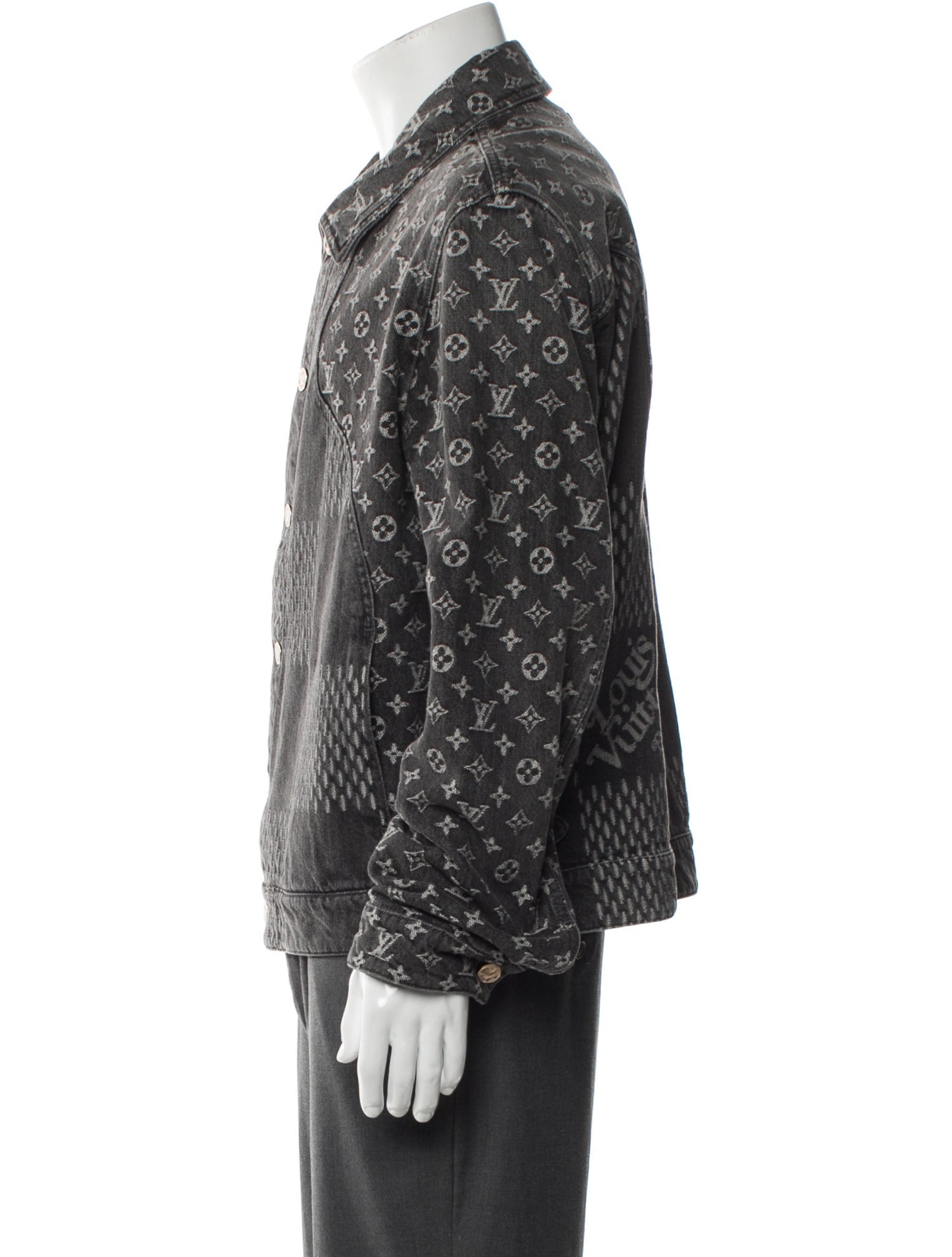 Louis Vuitton x Nigo 2020 LV Monogram Denim Jacket