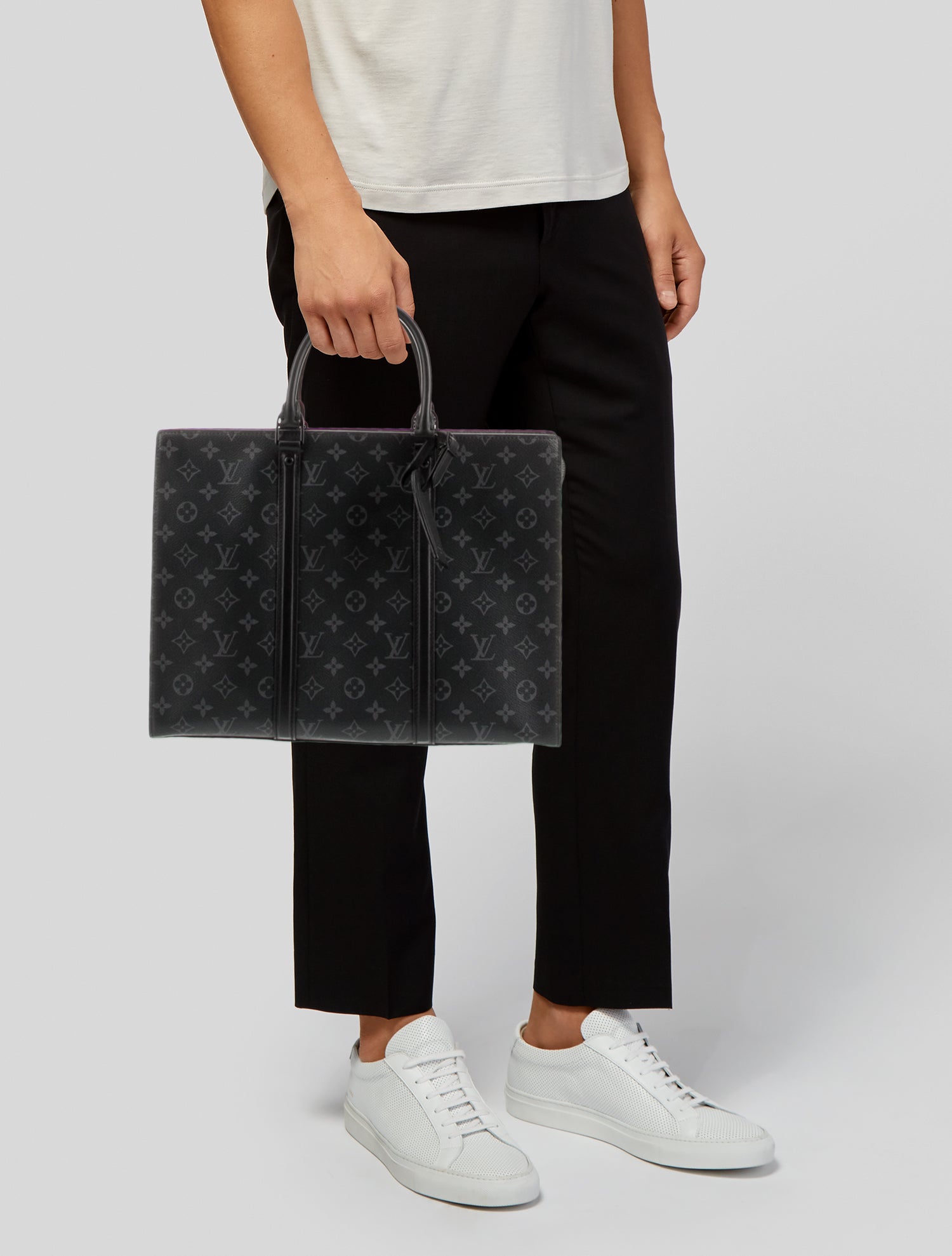 Louis Vuitton Monogram Eclipse Sac Plat