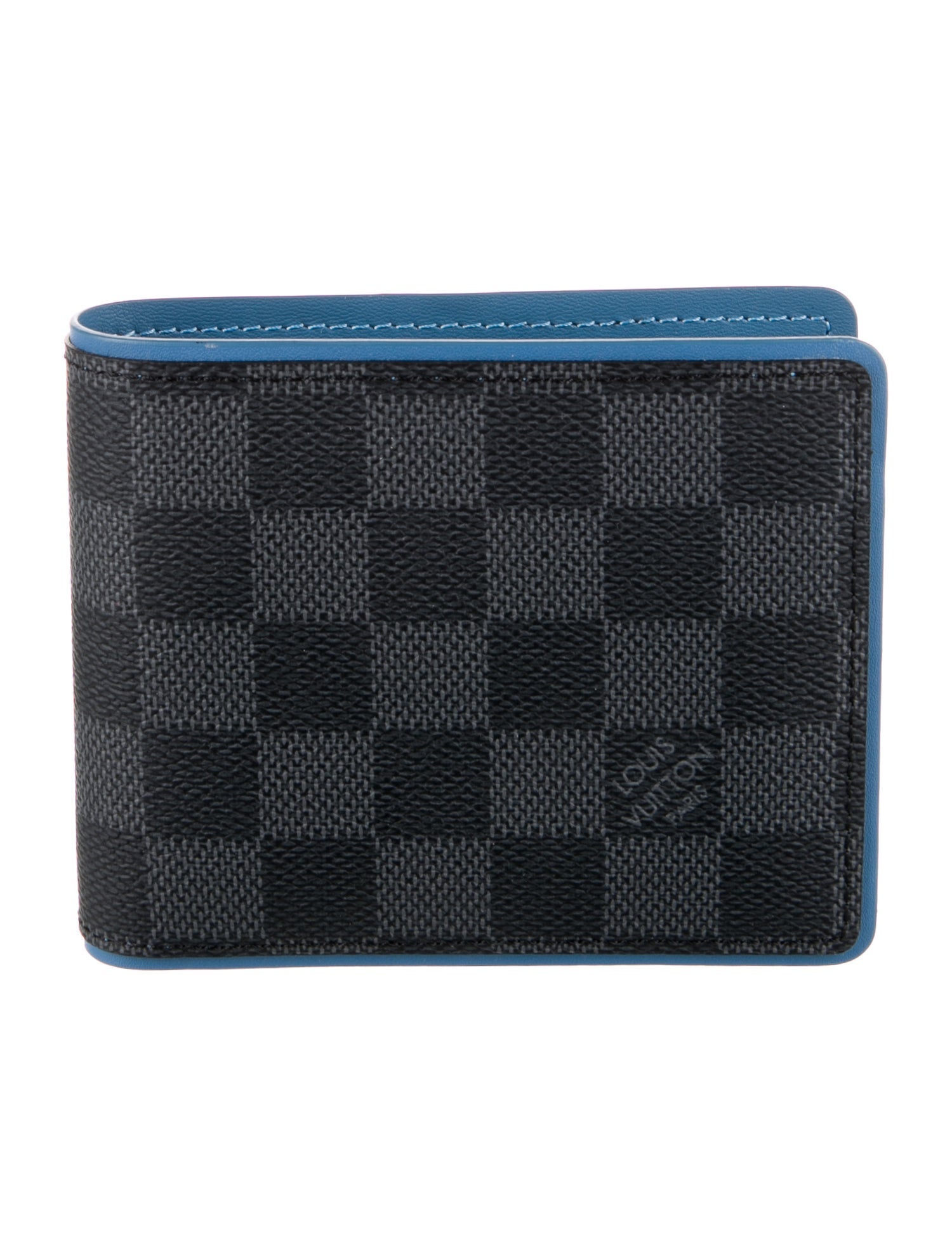 Louis Vuitton 2020 Damier Graphite Pattern Bifold Wallet