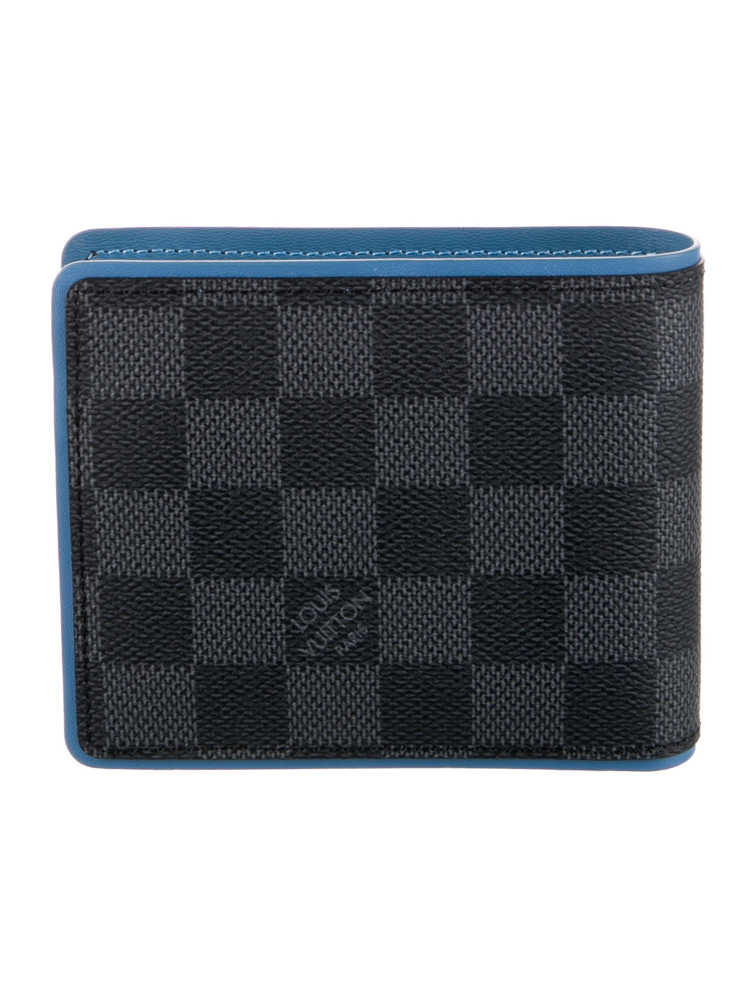 Louis Vuitton 2020 Damier Graphite Pattern Bifold Wallet