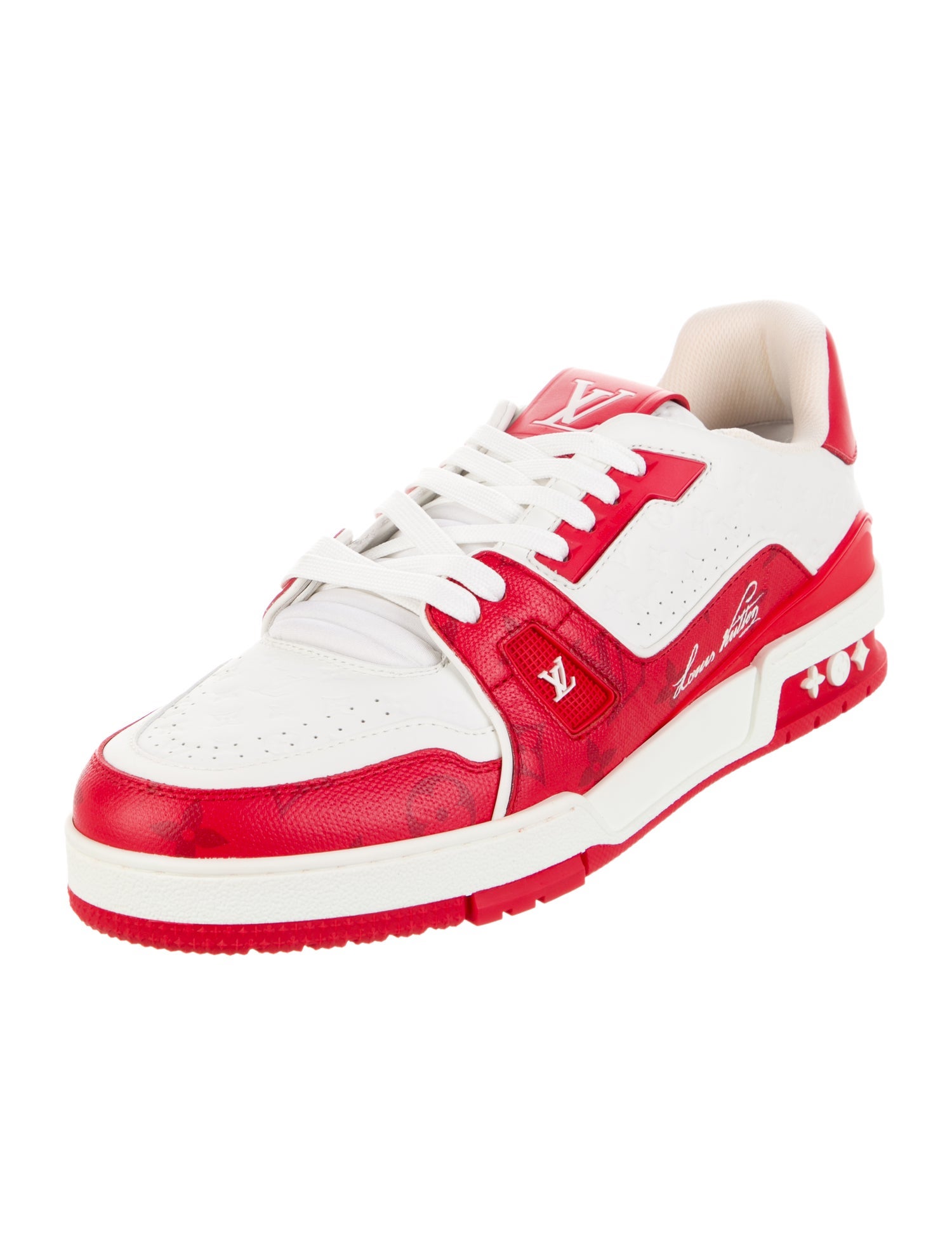 Louis Vuitton LV Monogram Leather Sneakers