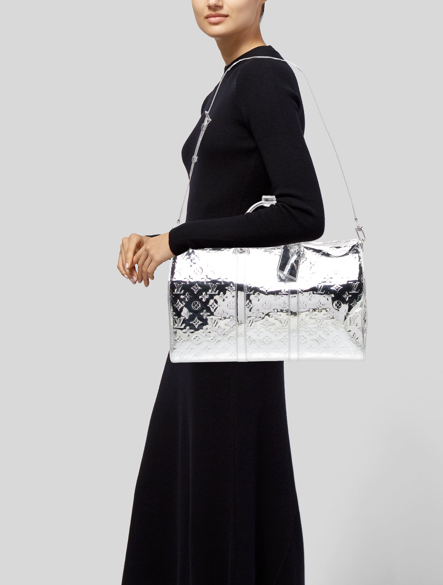 Louis Vuitton Monogram Vernis Keepall Bandouliere 45