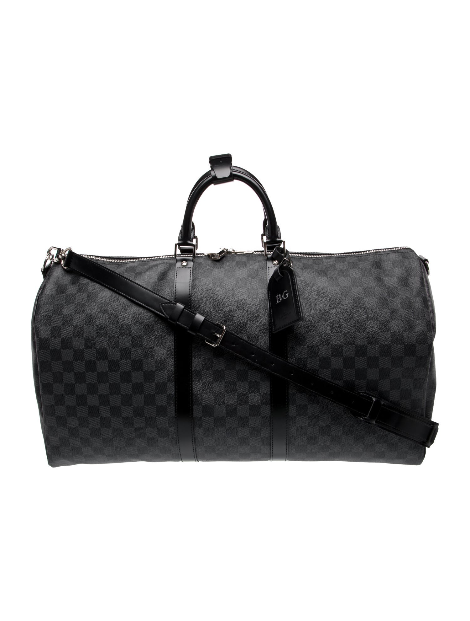 Louis Vuitton Damier Graphite Keepall Bandouliere 55