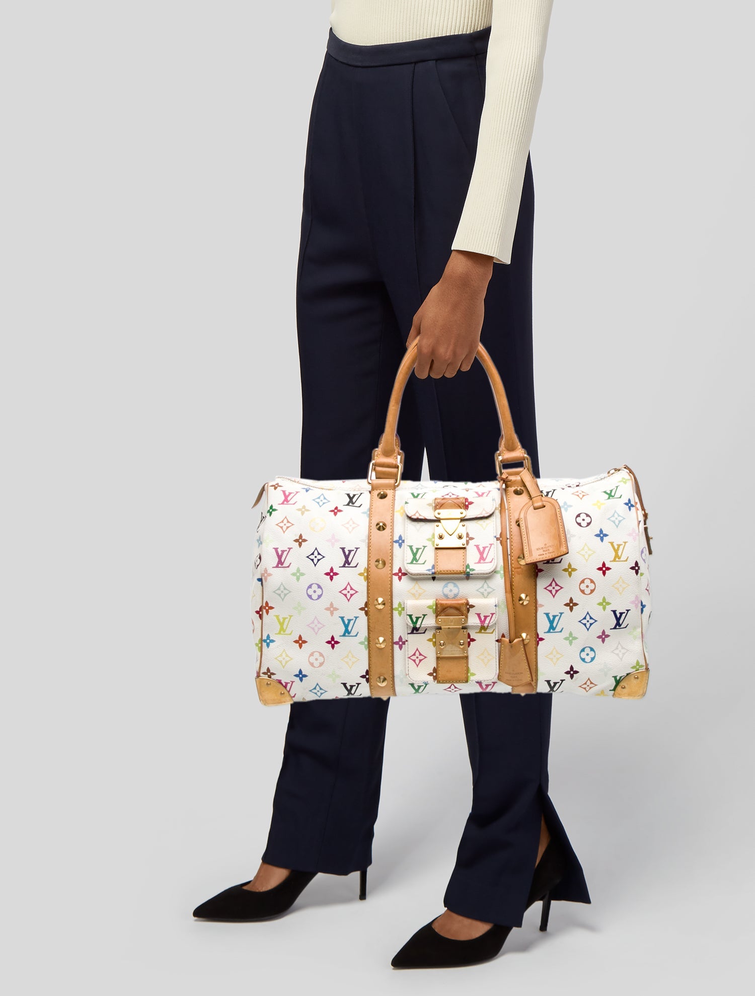 Louis Vuitton Multicolore Monogram Keepall 45