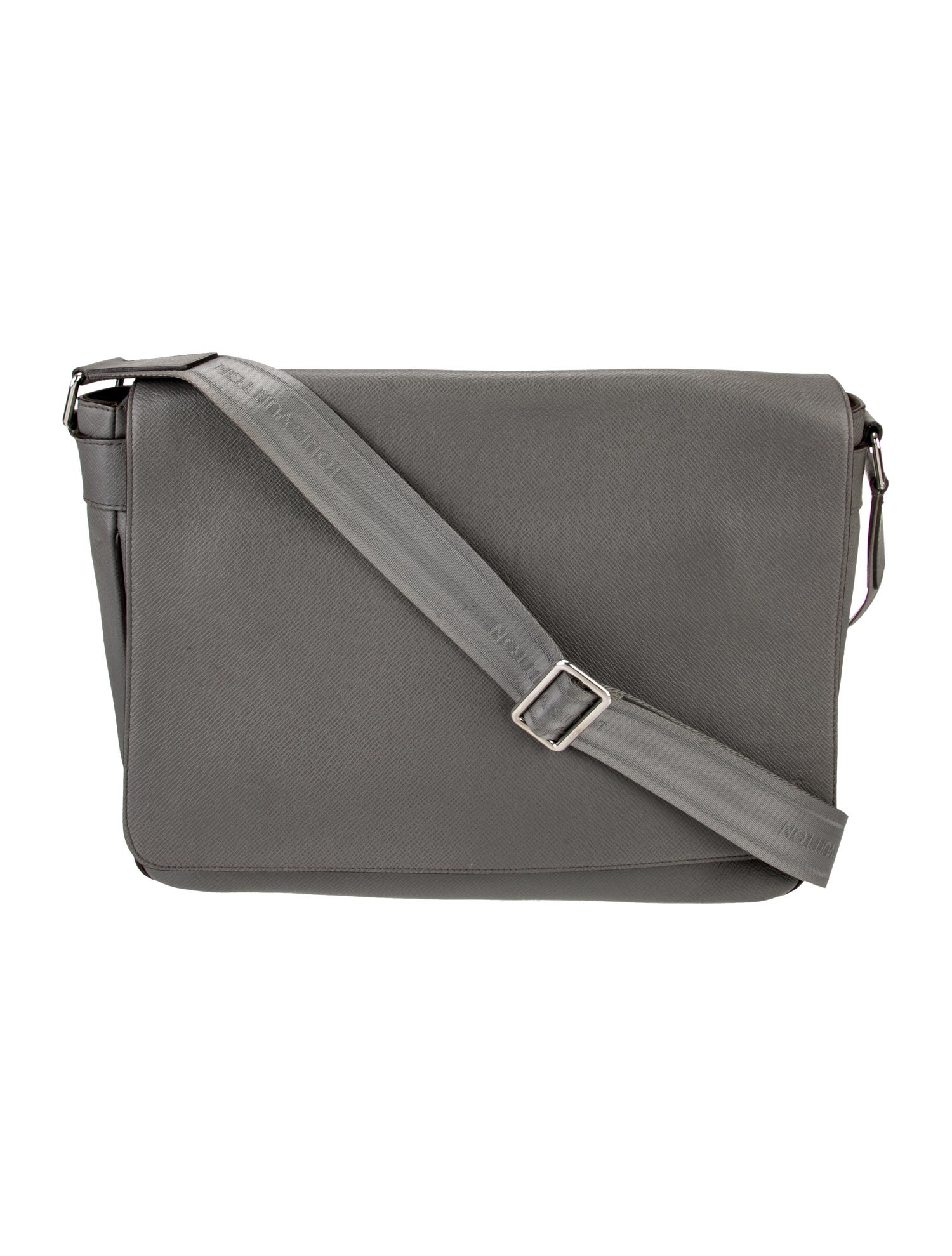 Louis Vuitton Saffiano Leather Messenger Bag