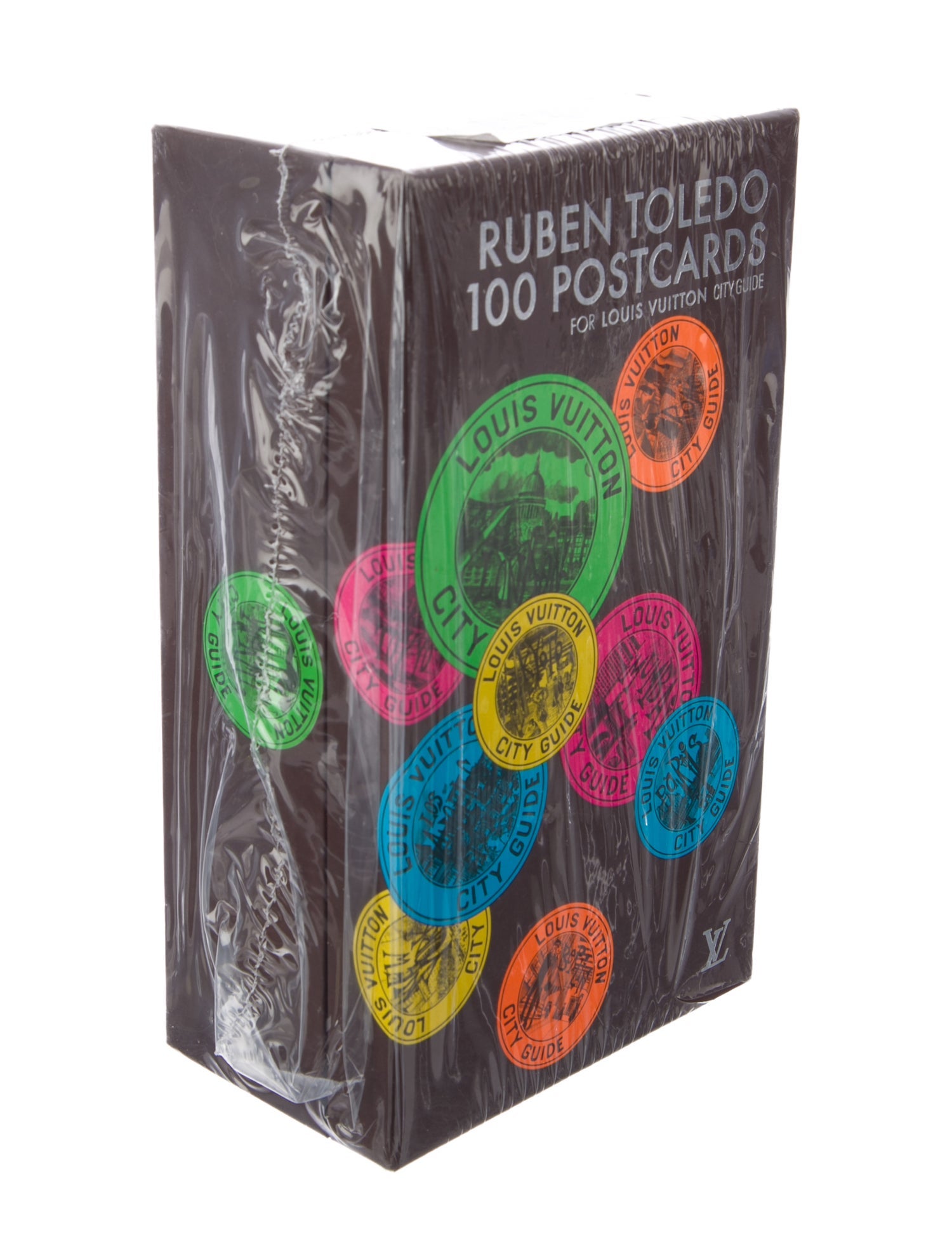 Louis Vuitton Ruben Toledo 100 Postcards Set w/ Tags