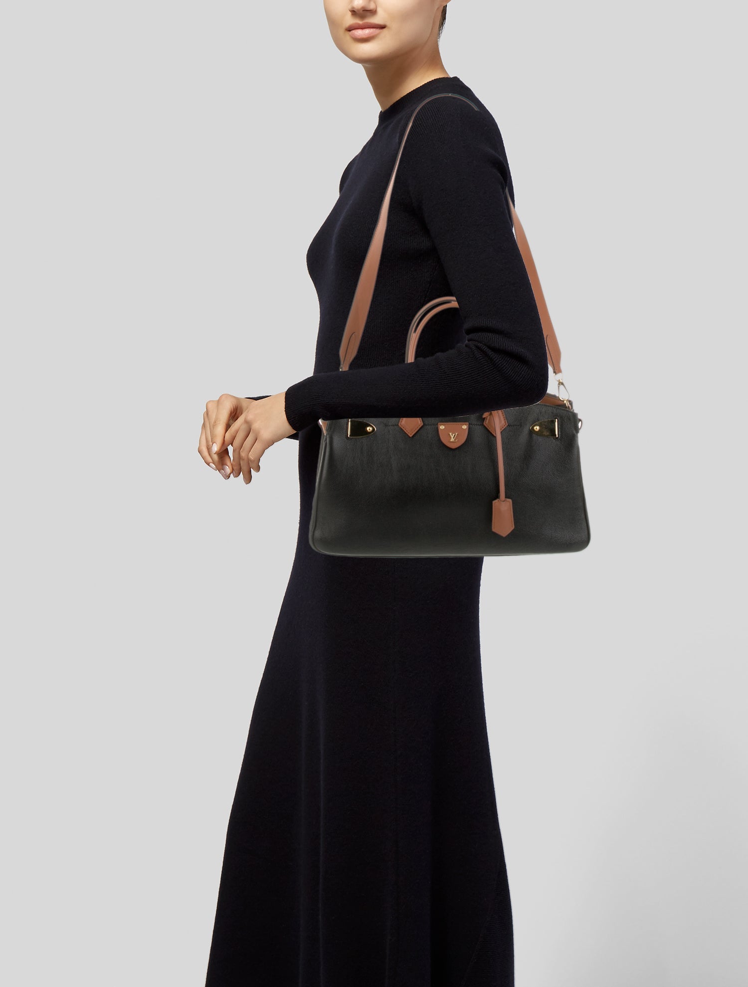 Louis Vuitton Leather All Set MM