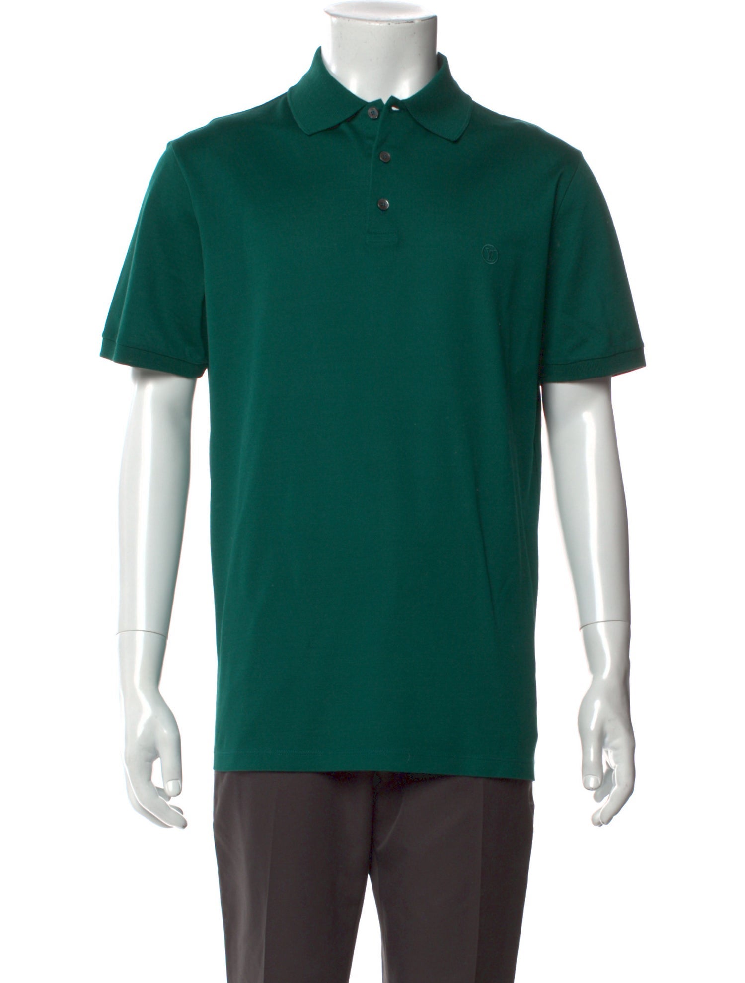 Louis Vuitton 2022 Signature Logo Polo Shirt