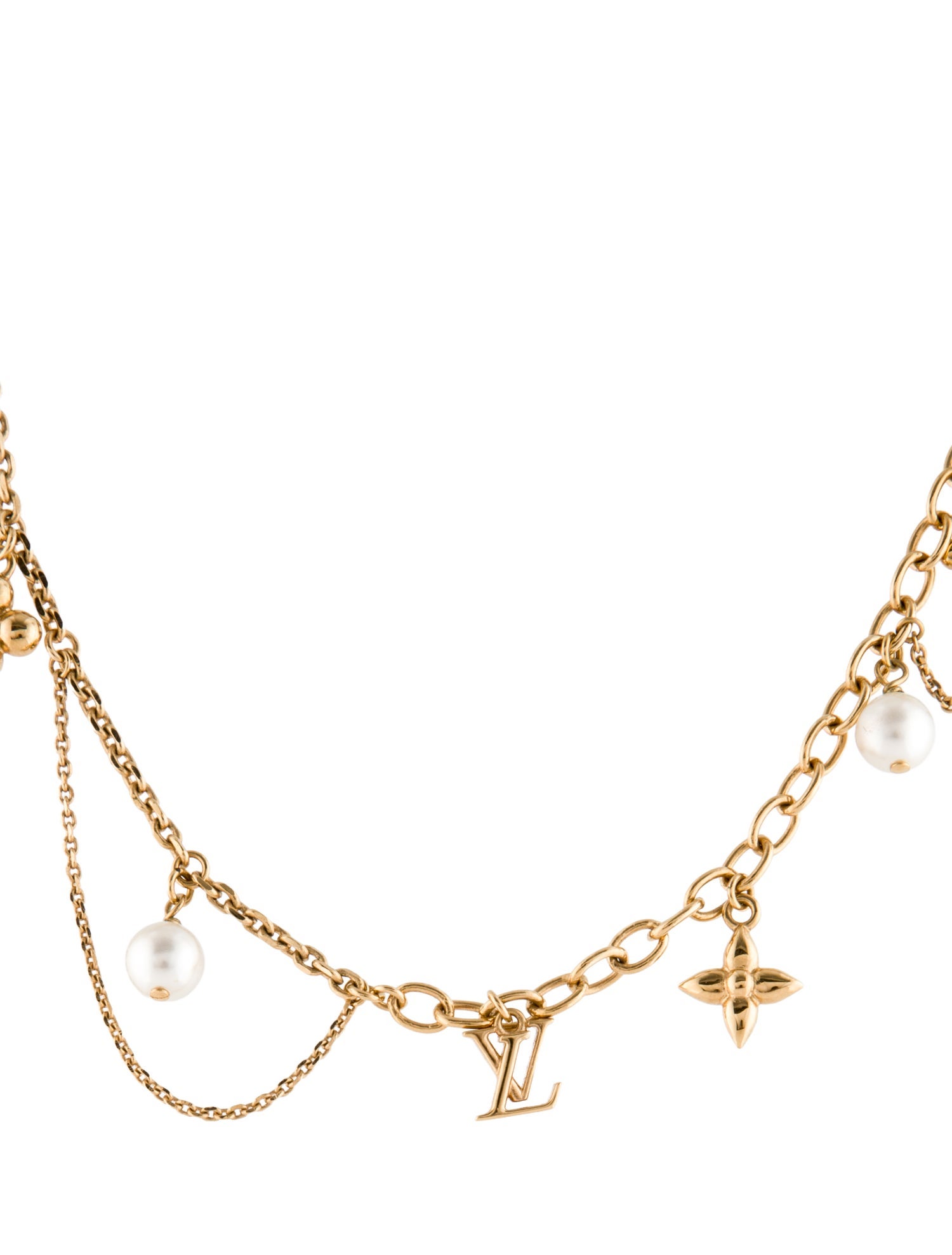 Louis Vuitton Blooming Pearls Necklace