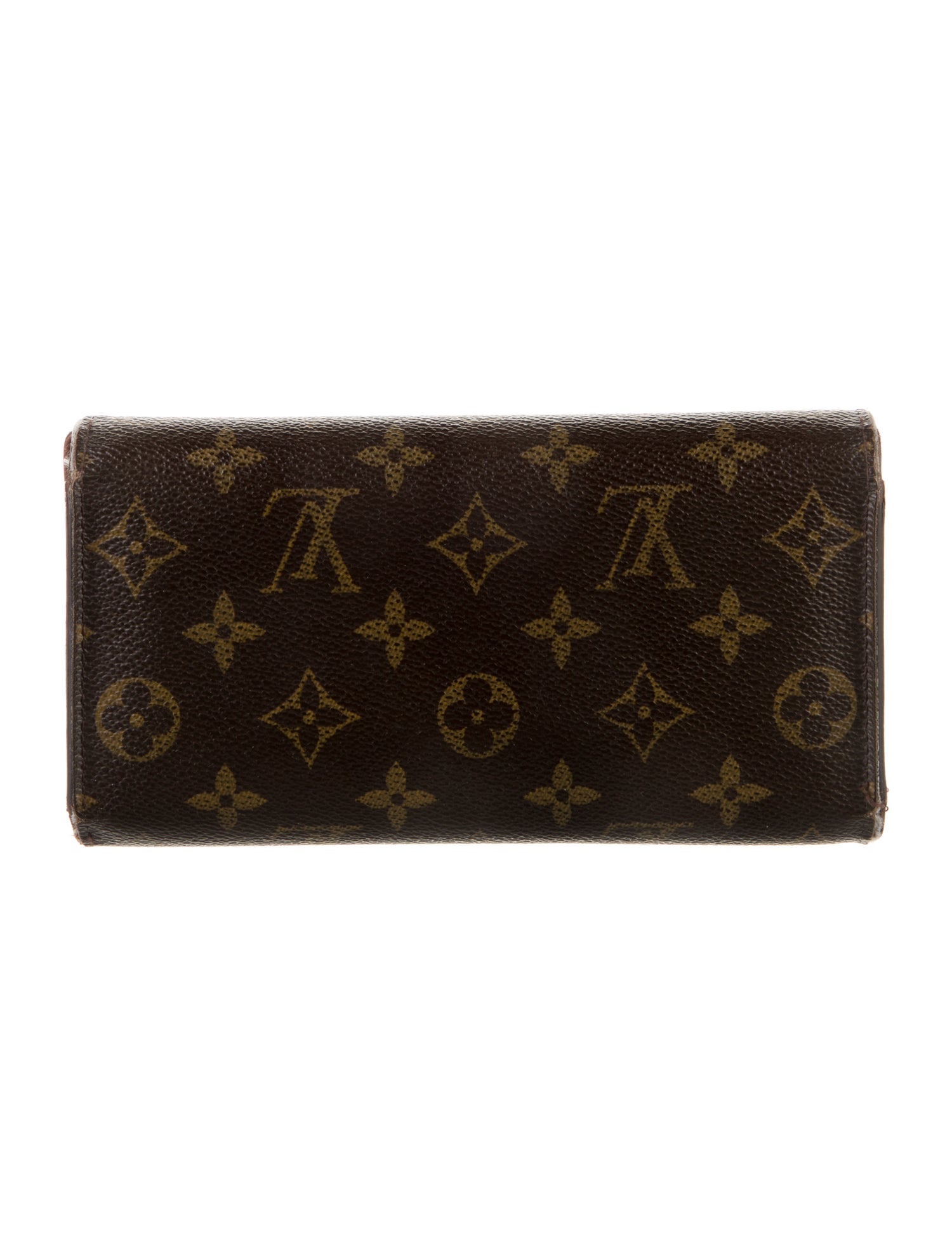 Louis Vuitton Monogram Pattern Coated Canvas Porte Trésor International Wallet