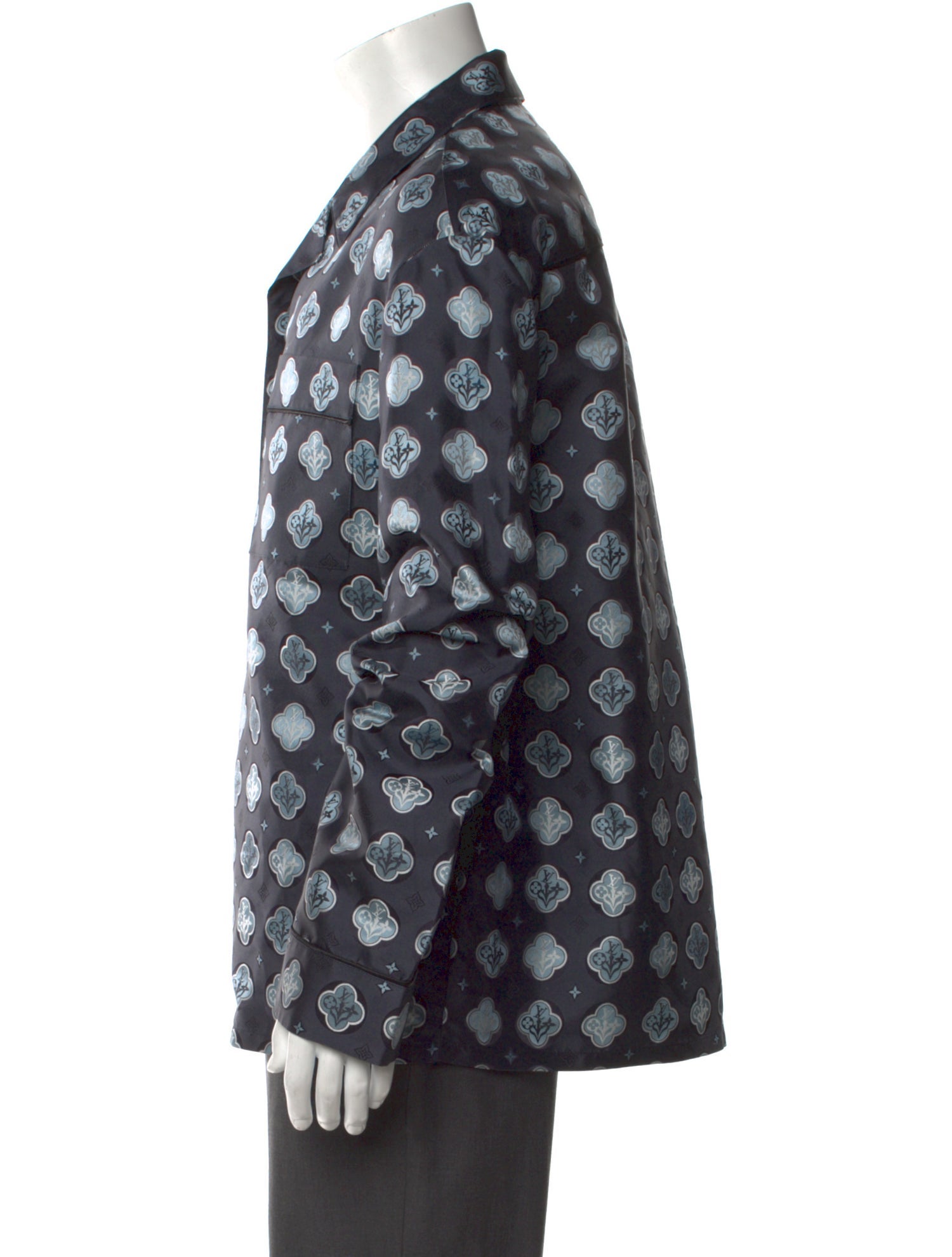 Louis Vuitton 2023 Monogram Pattern Pajama Top w/ Tags