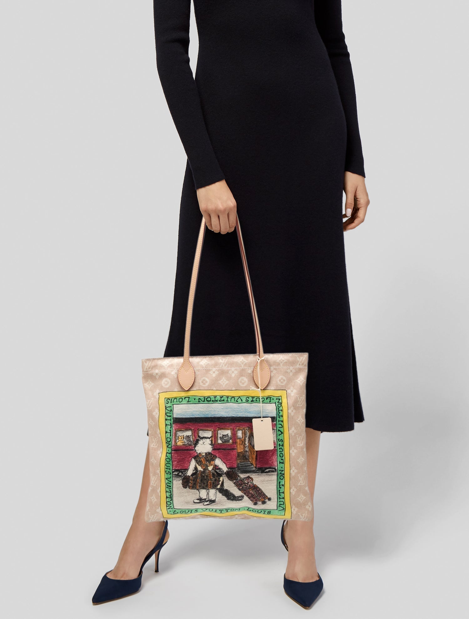 Louis Vuitton LV Monogram meowgram carry it 2025 w/ Tags