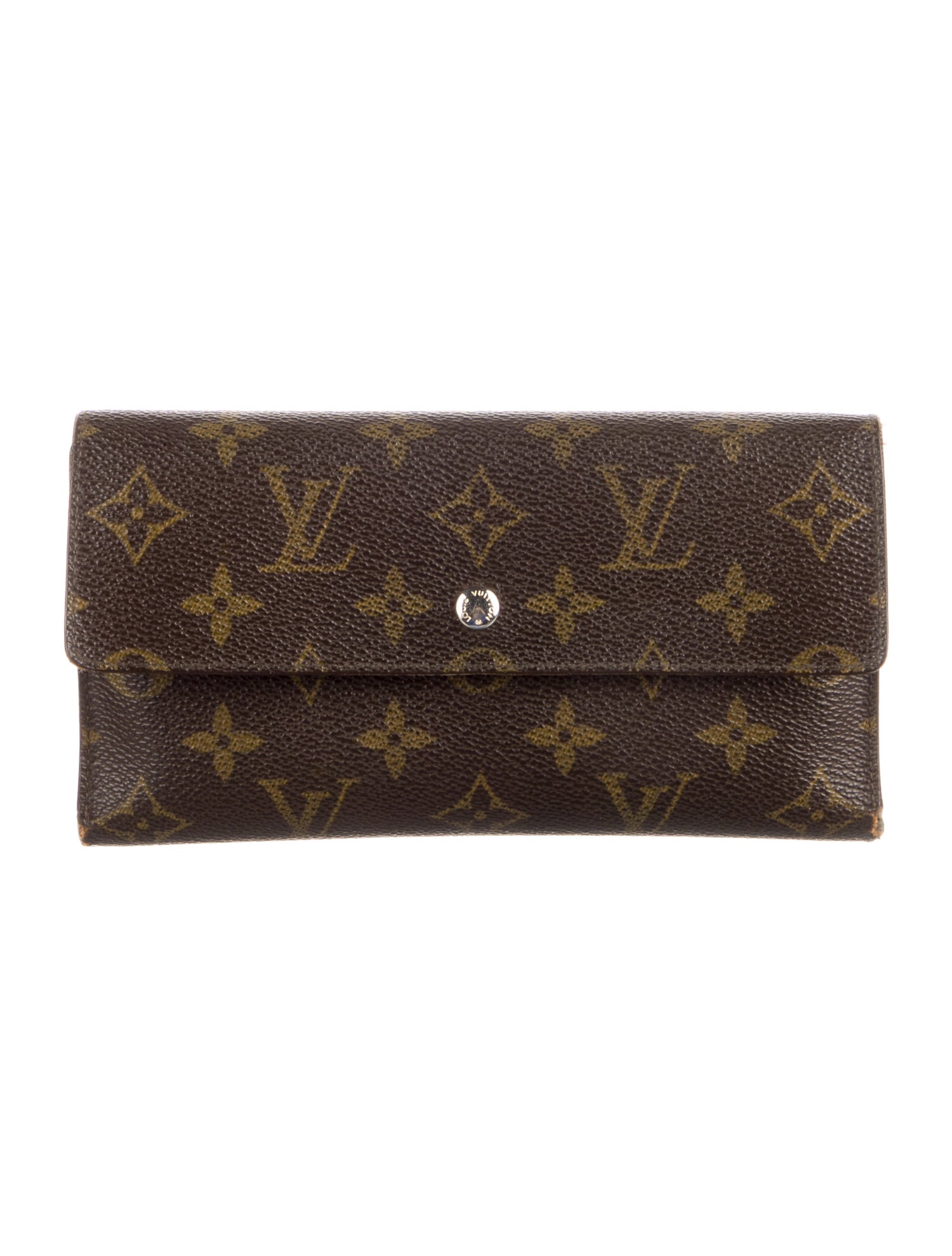 Louis Vuitton 1980's LV Monogram Porte Trésor International Wallet