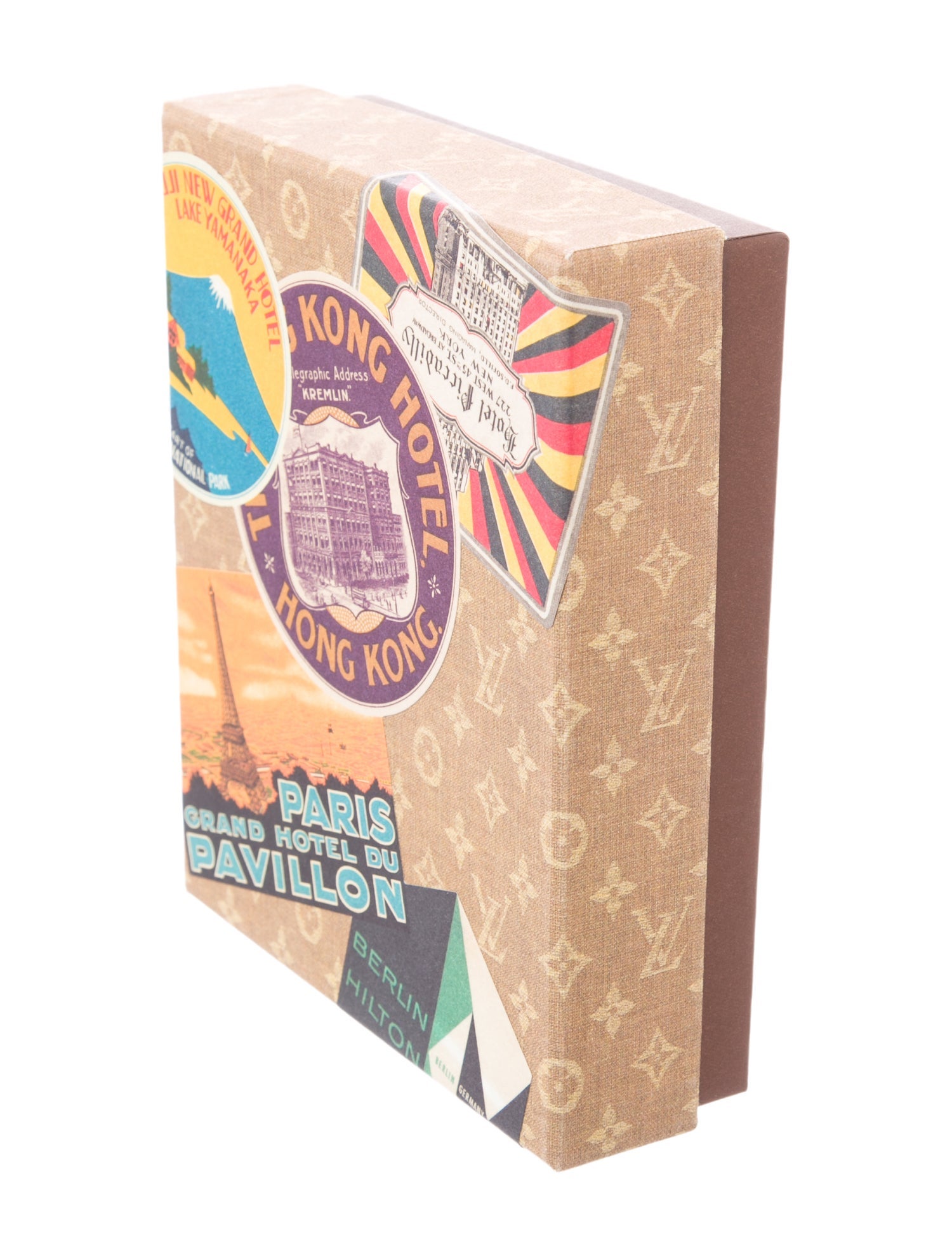 Louis Vuitton The Art of Travel Through Hotel Labels Postcards Set