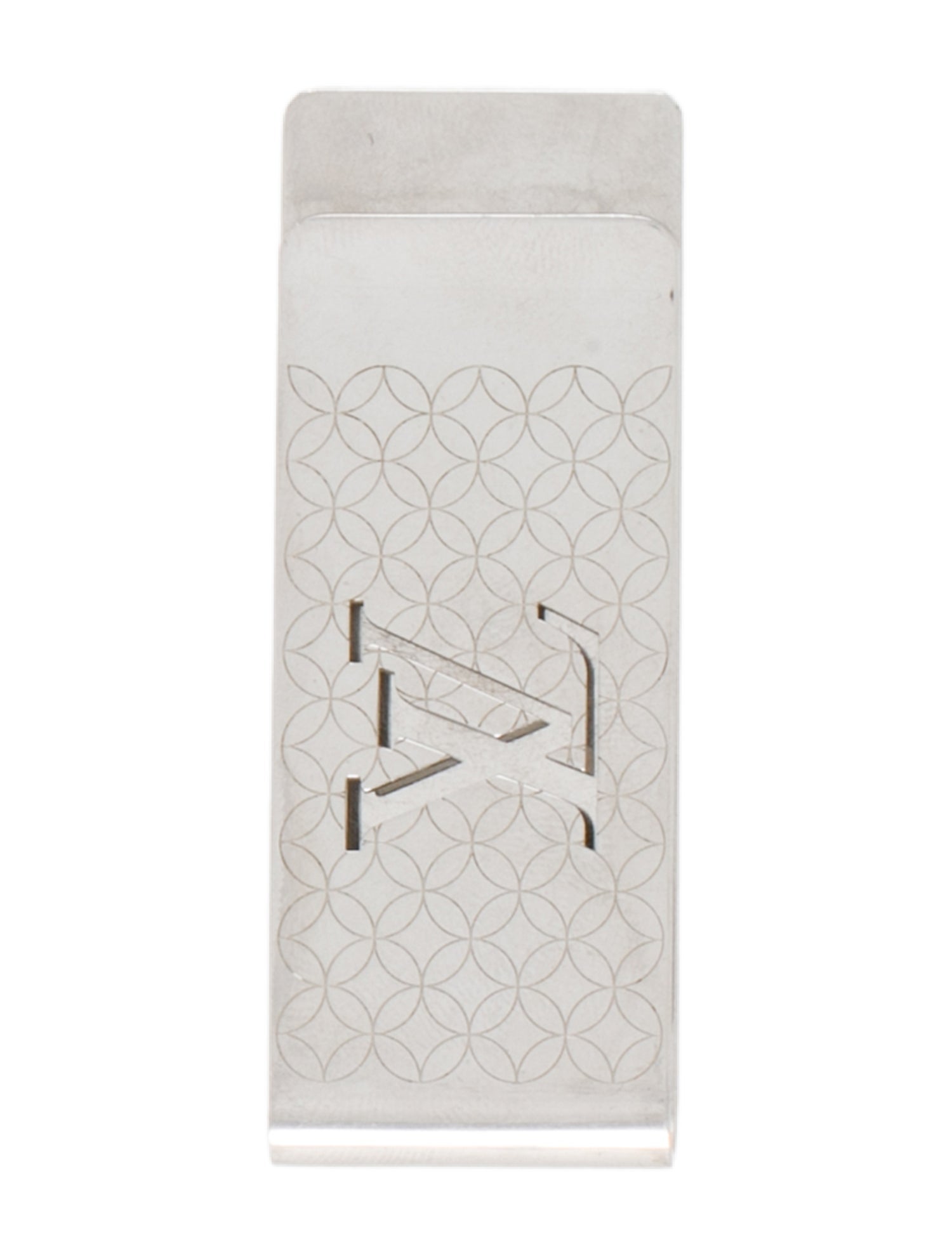 Prada Paperclip Money Clip - Silver Money Clips, Accessories