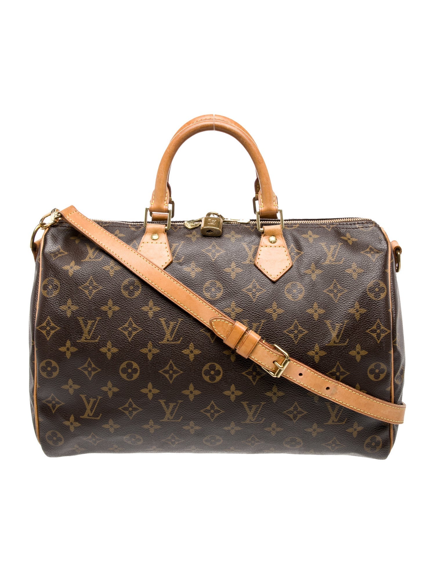 Louis Vuitton LV Monogram Speedy Bandouliere 35
